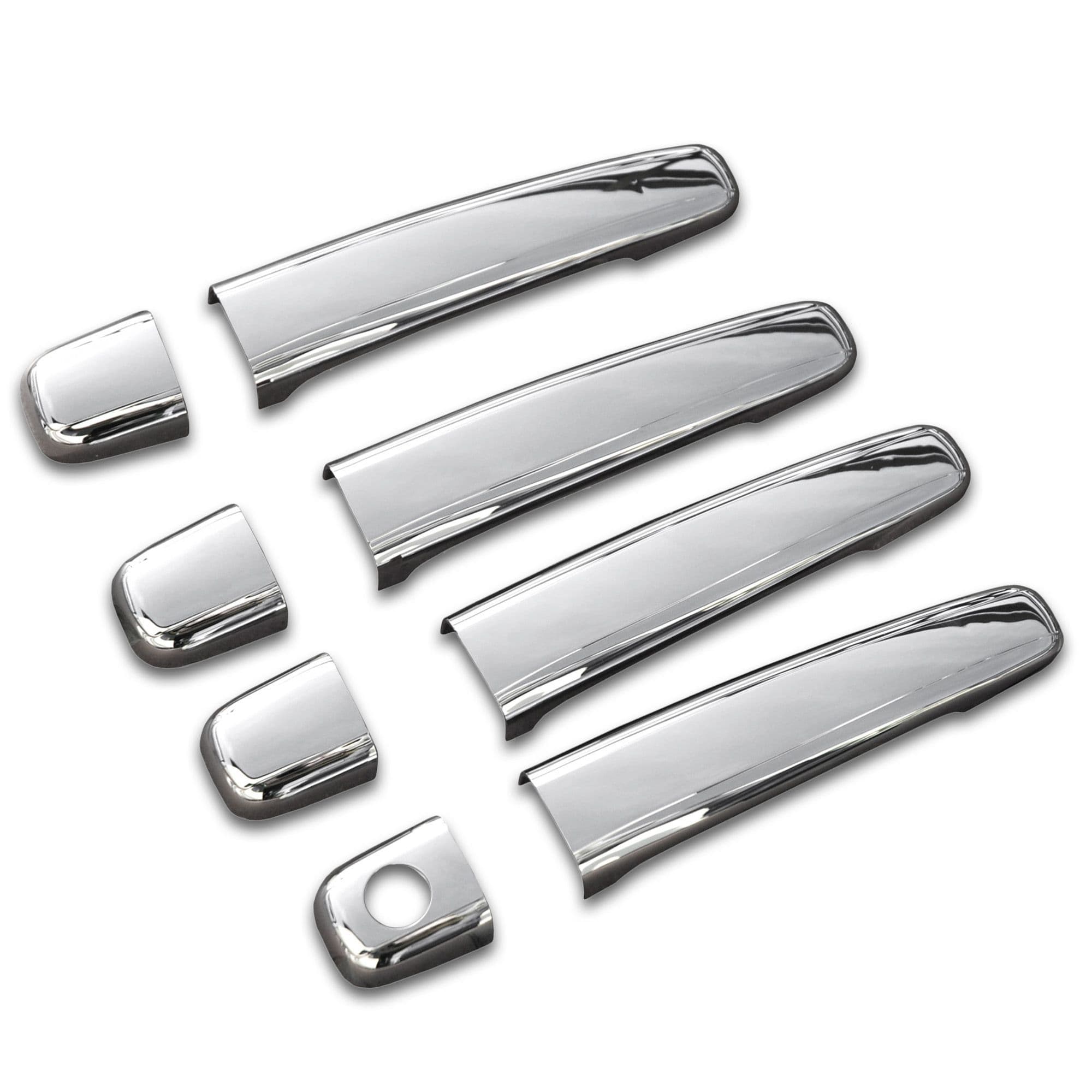 Handle covers — Chrome, Stainless steel, Polished