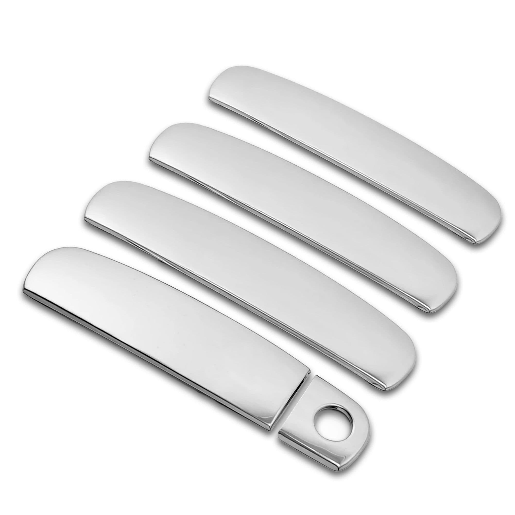 Handle covers — Chrome, Stainless steel, Polished