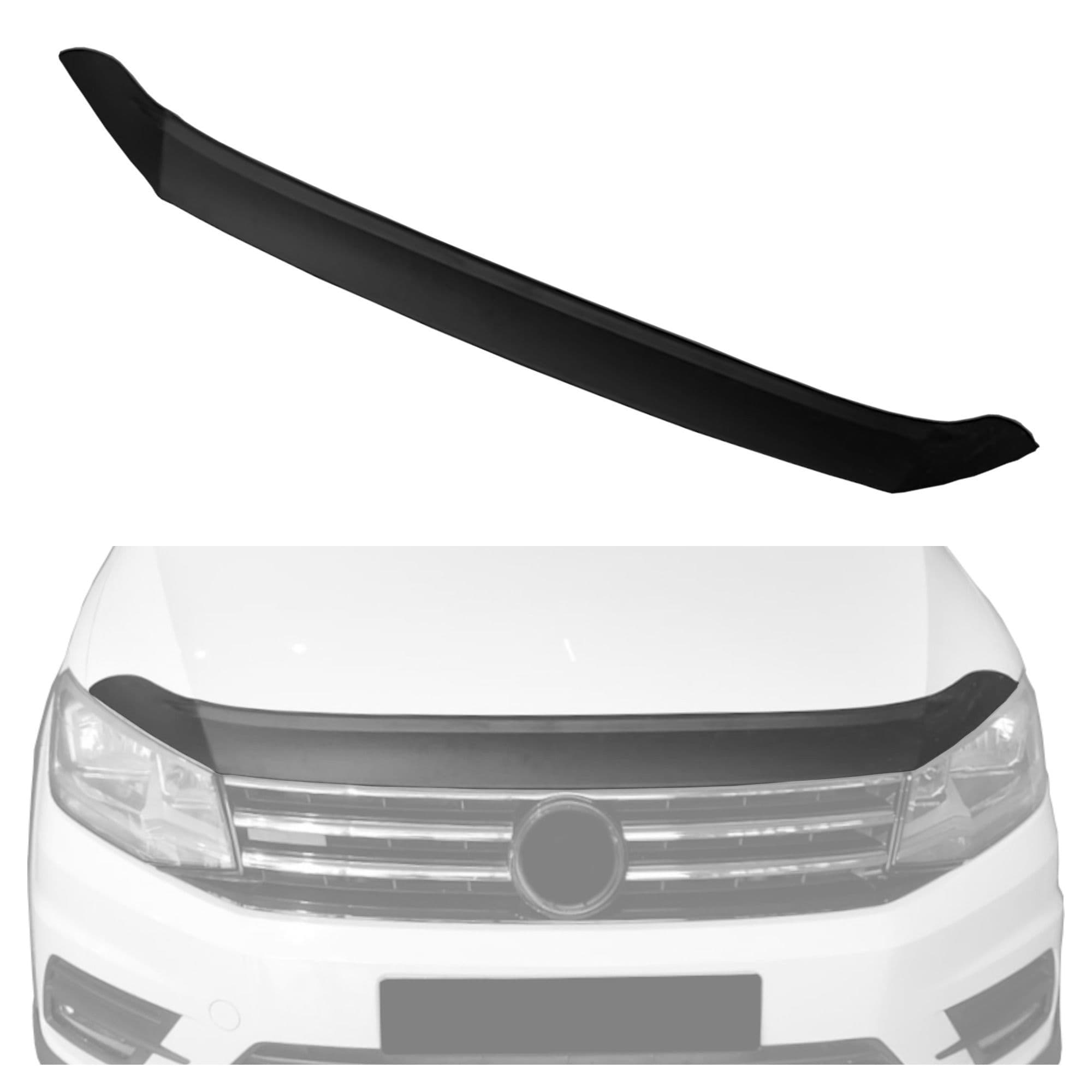 Bonnet guard — Black, ABS plastic, Shiny