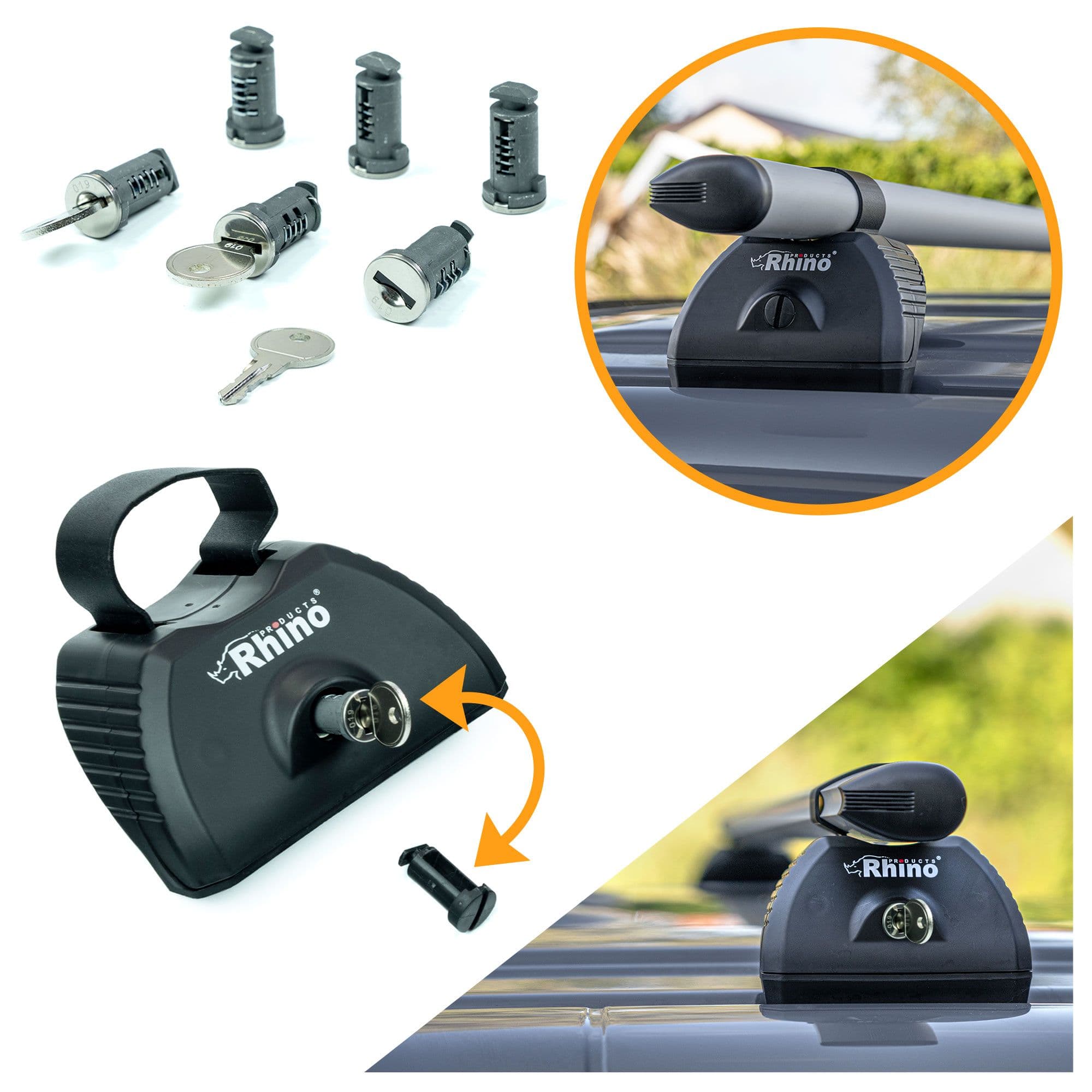Set of locks and keys KammBar — Silver