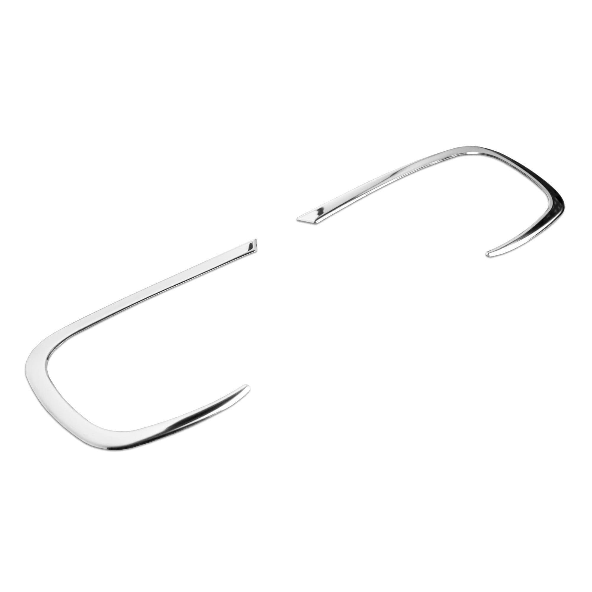 Fog light frames — Chrome, Stainless steel, Polished