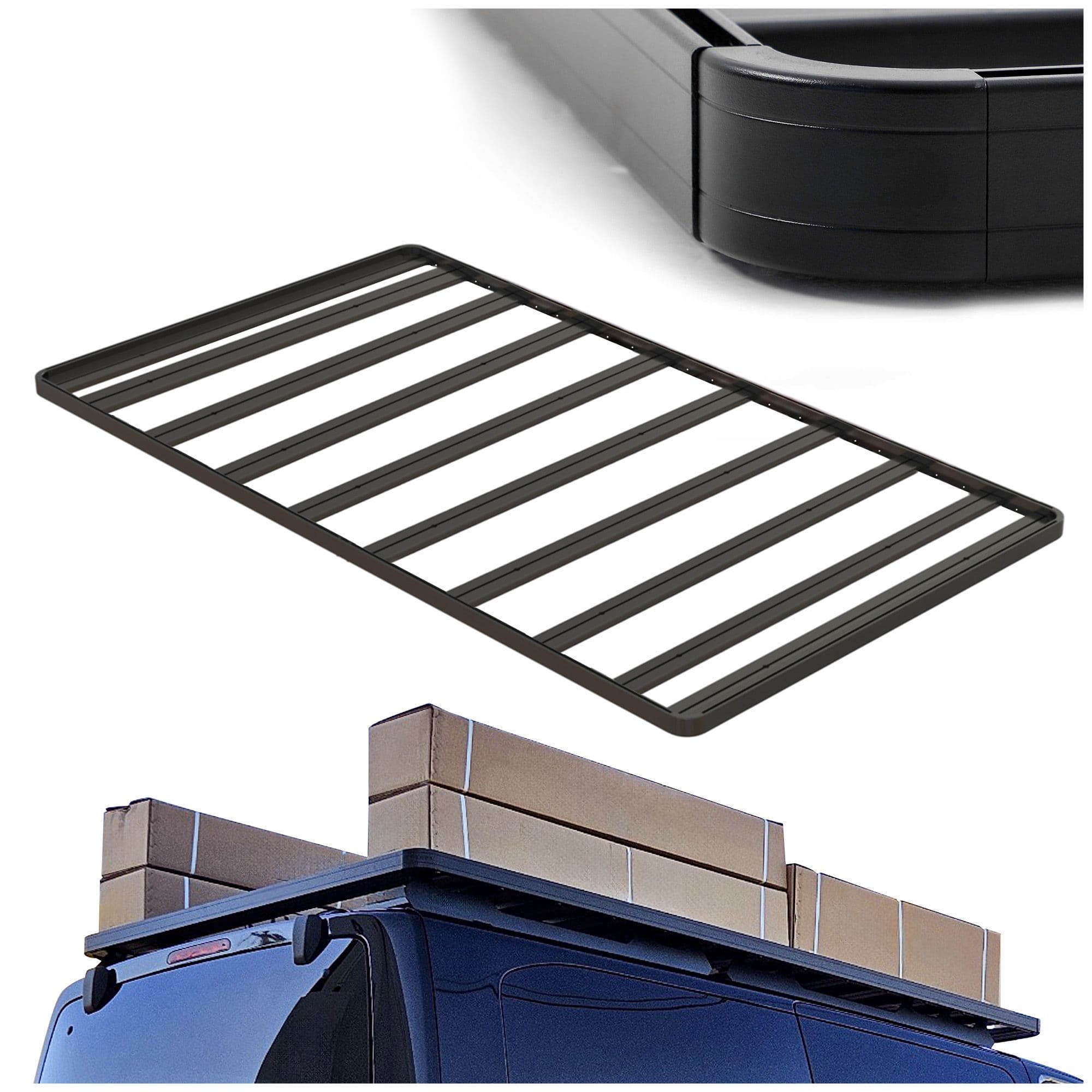 Roof platform T40 — Black, Aluminium | Steel, Powder-coated