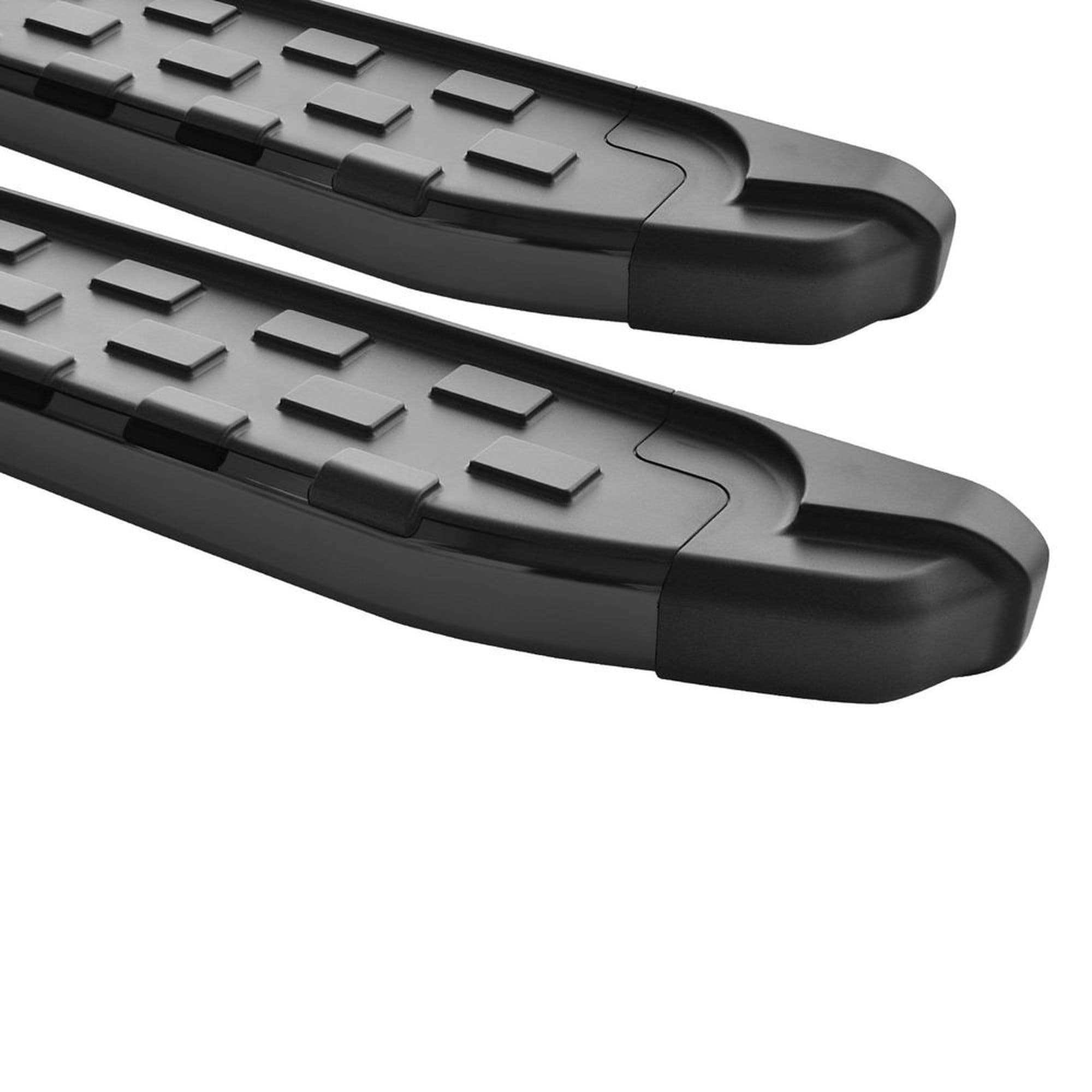 Side steps NS006 — Black, Aluminum | Plastic, Non-slip