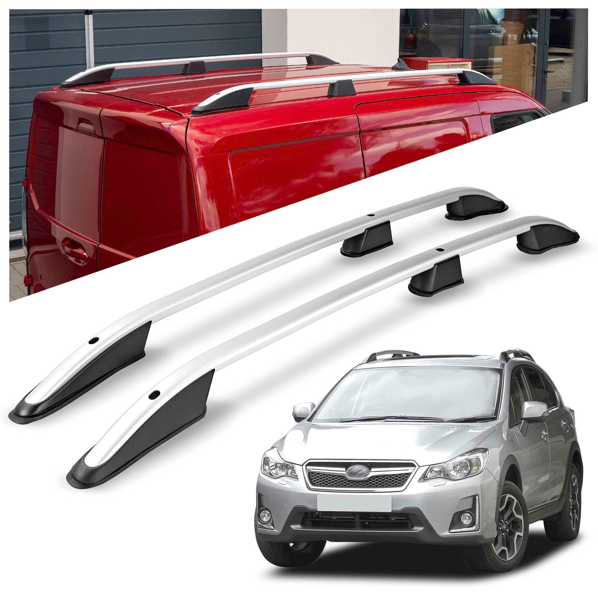 Roof rails Elegance — Silver, Aluminum | Plastic, Matte