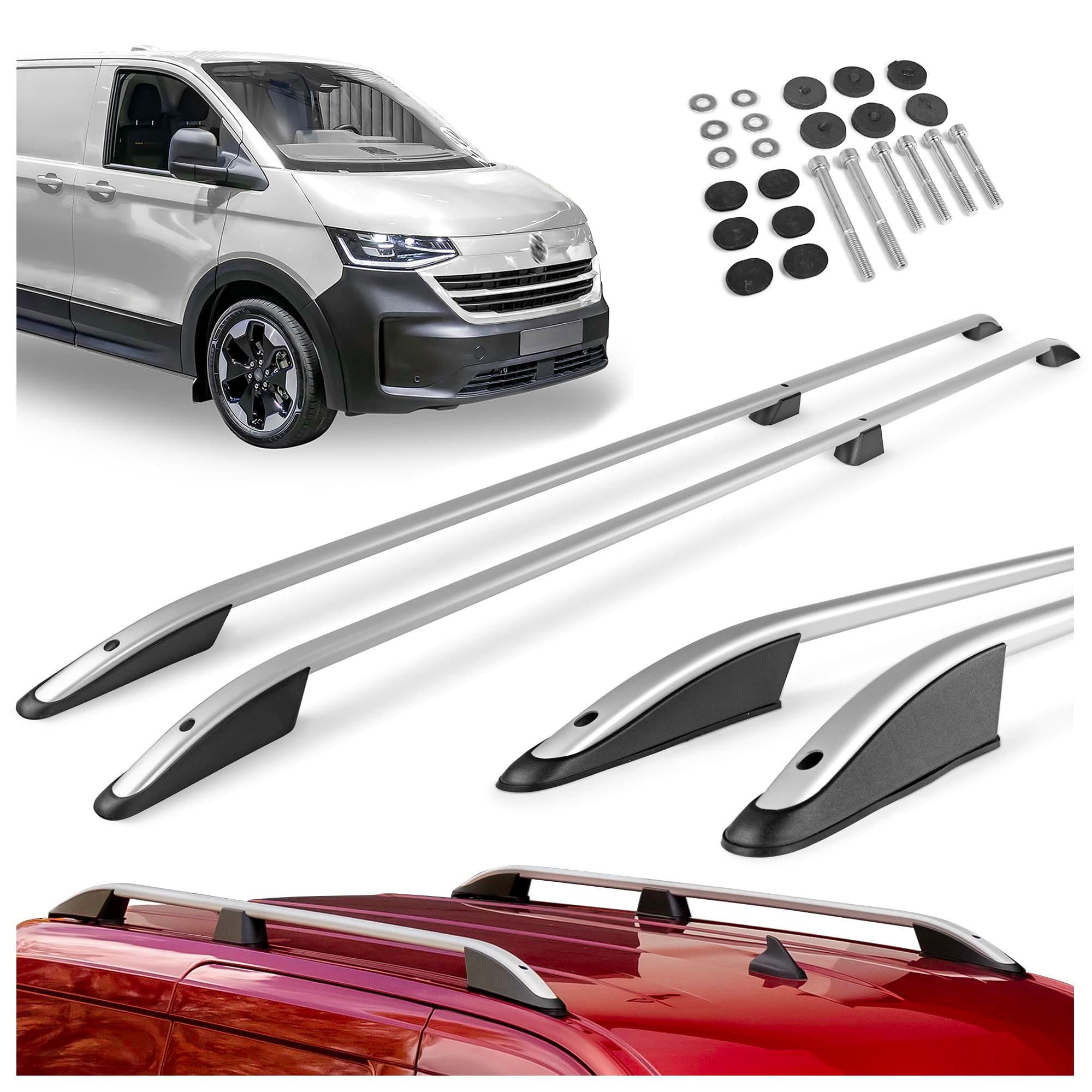 Roof rails Elegance — Silver, Aluminum | Plastic, Matte
