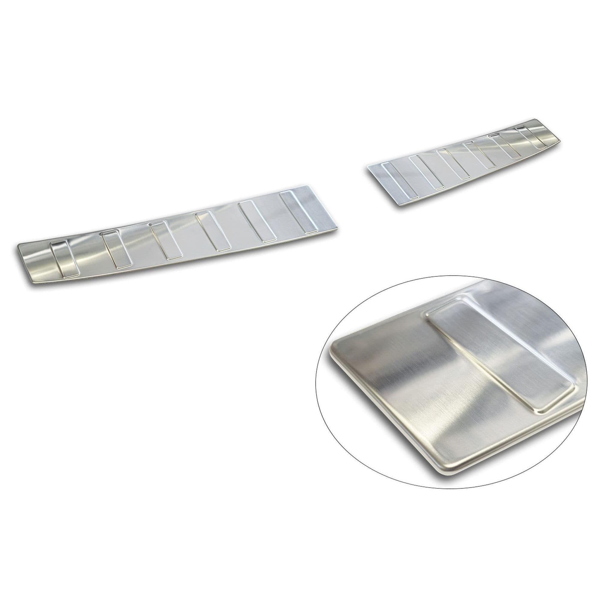 Inner boot trim — Silver, Stainless steel, Brushed