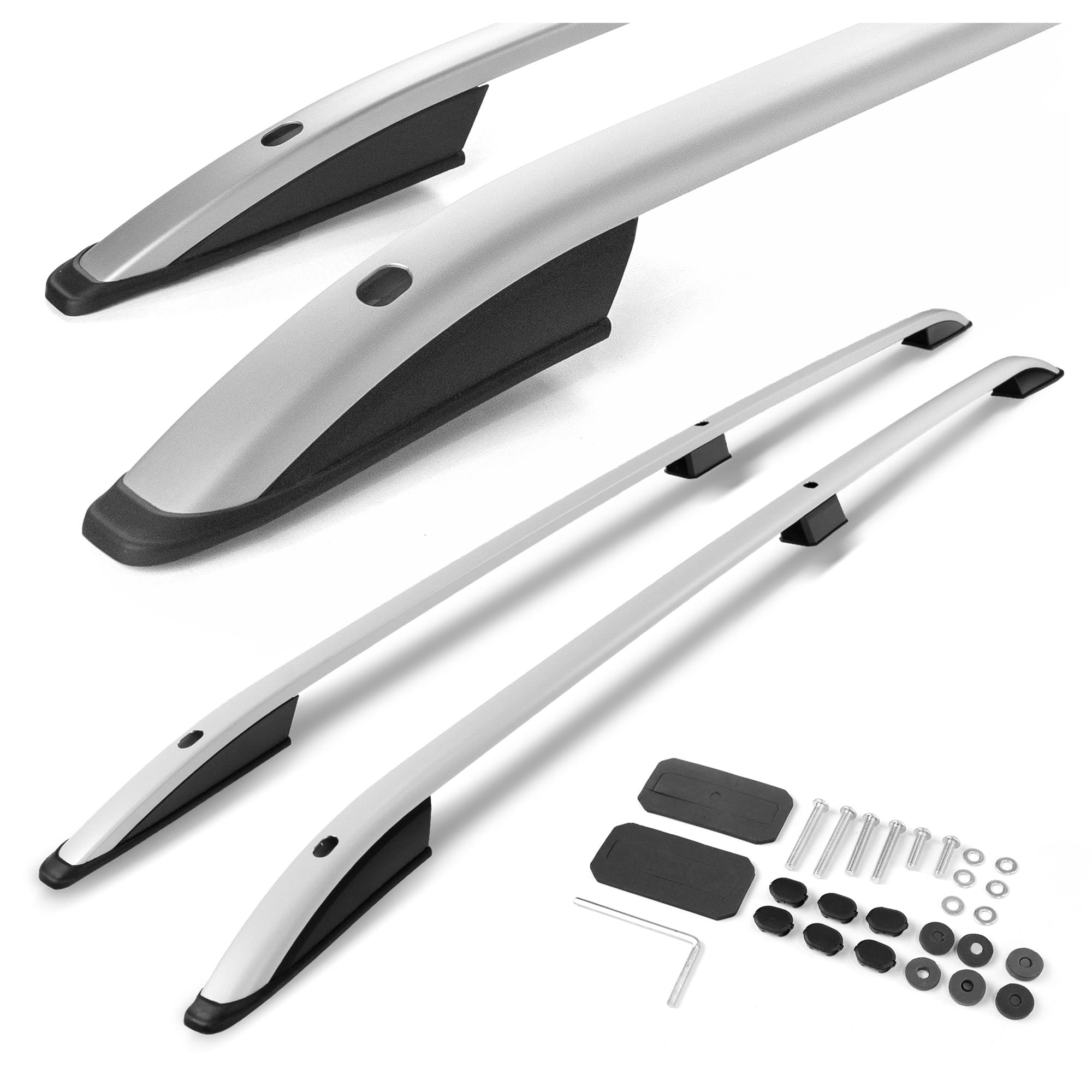 Roof rails SKYPORT — Silver, Aluminum | Plastic, Matte