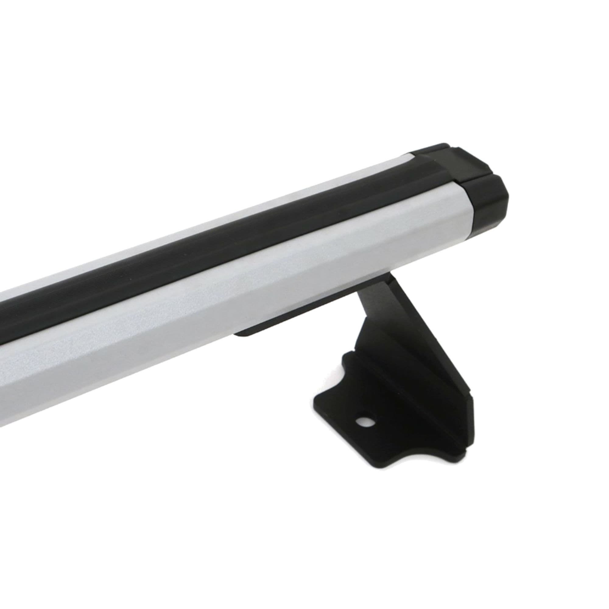 Galerie de toit Heavy Duty — Argenté, Aluminium, Mat