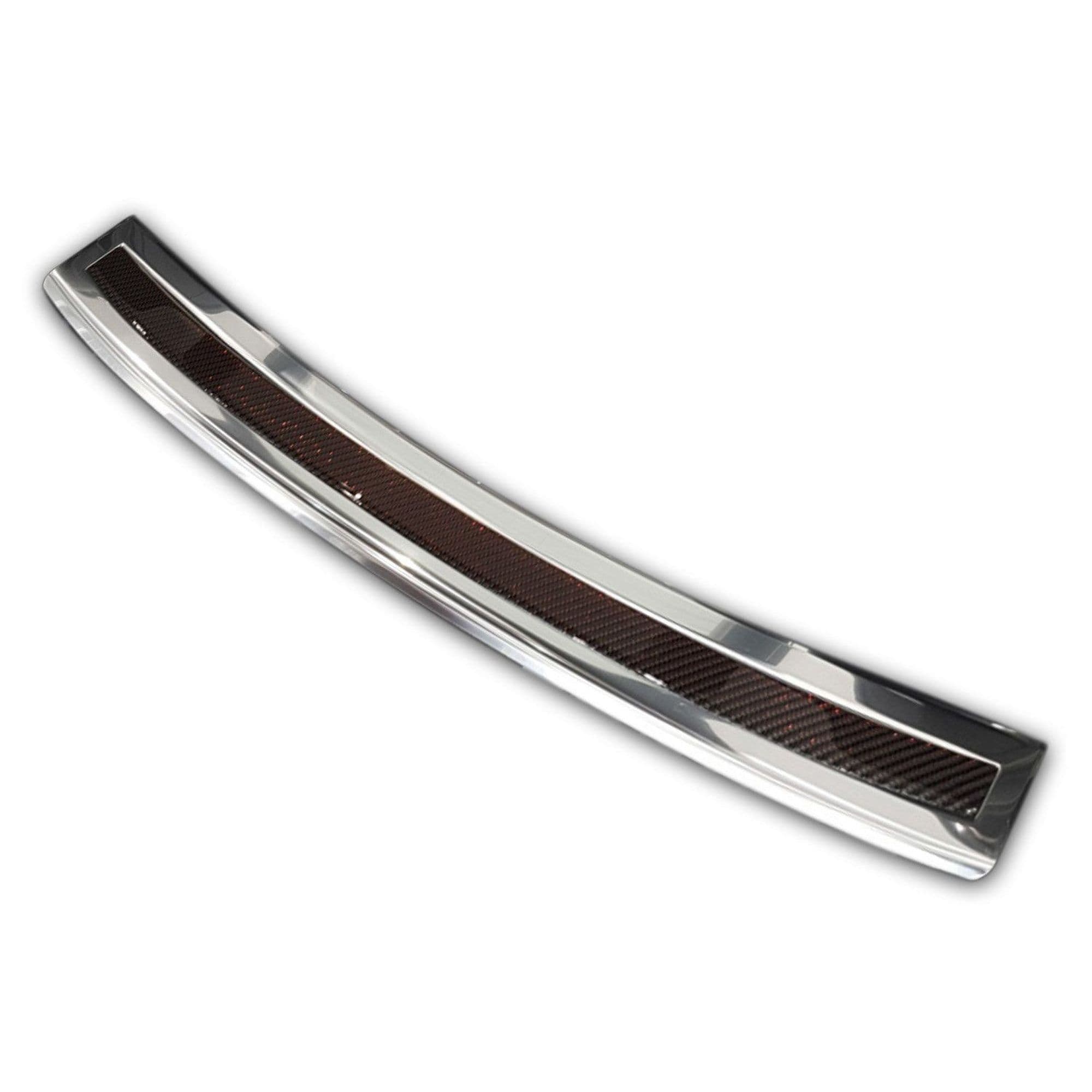 Moulure de pare-chocs arrière — Chrome, Acier inoxydable, Poli