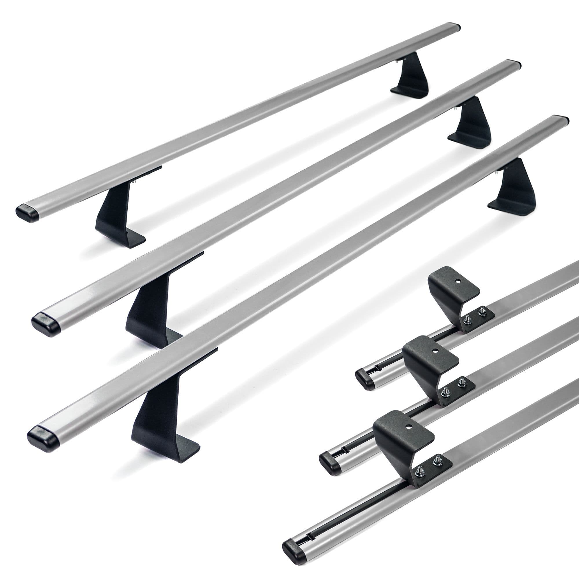 Bagażnik dachowy Heavy Duty — Srebrny, Stal, Malowane