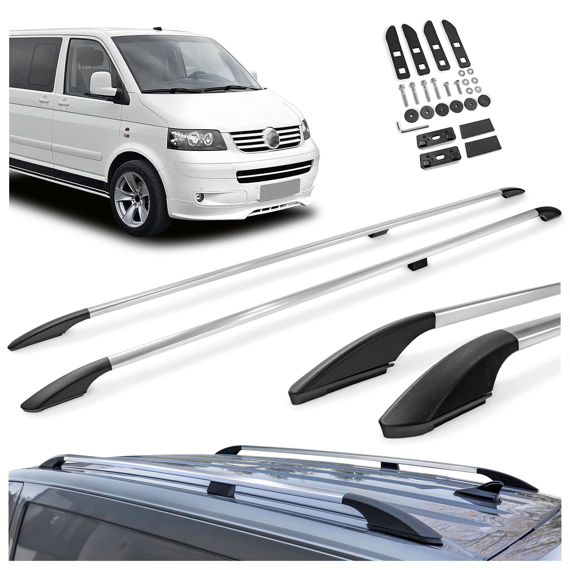 Roof rails Solid — Chrome, Aluminum | Plastic, Polished