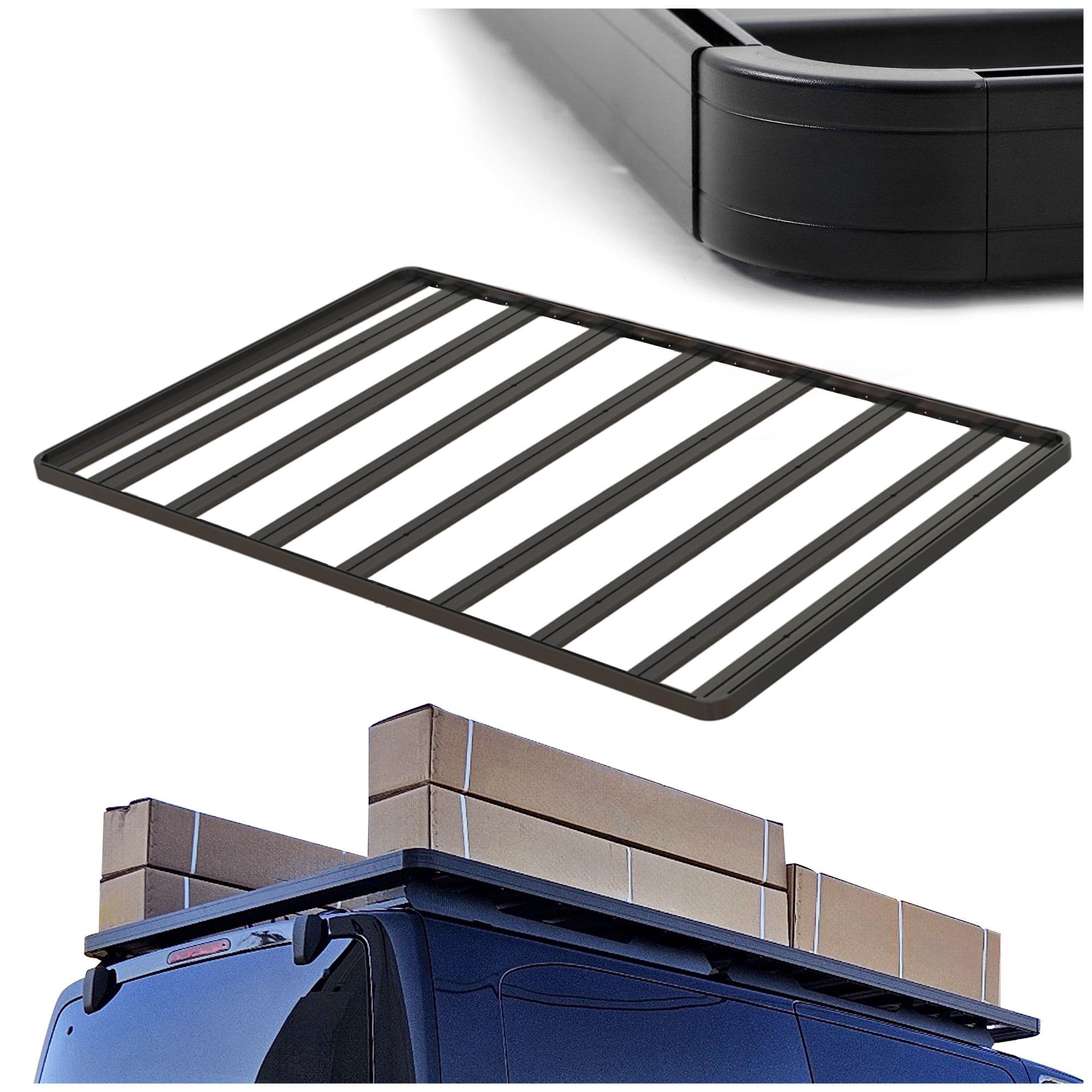 Roof platform T40 — Black, Aluminium | Steel, Powder-coated