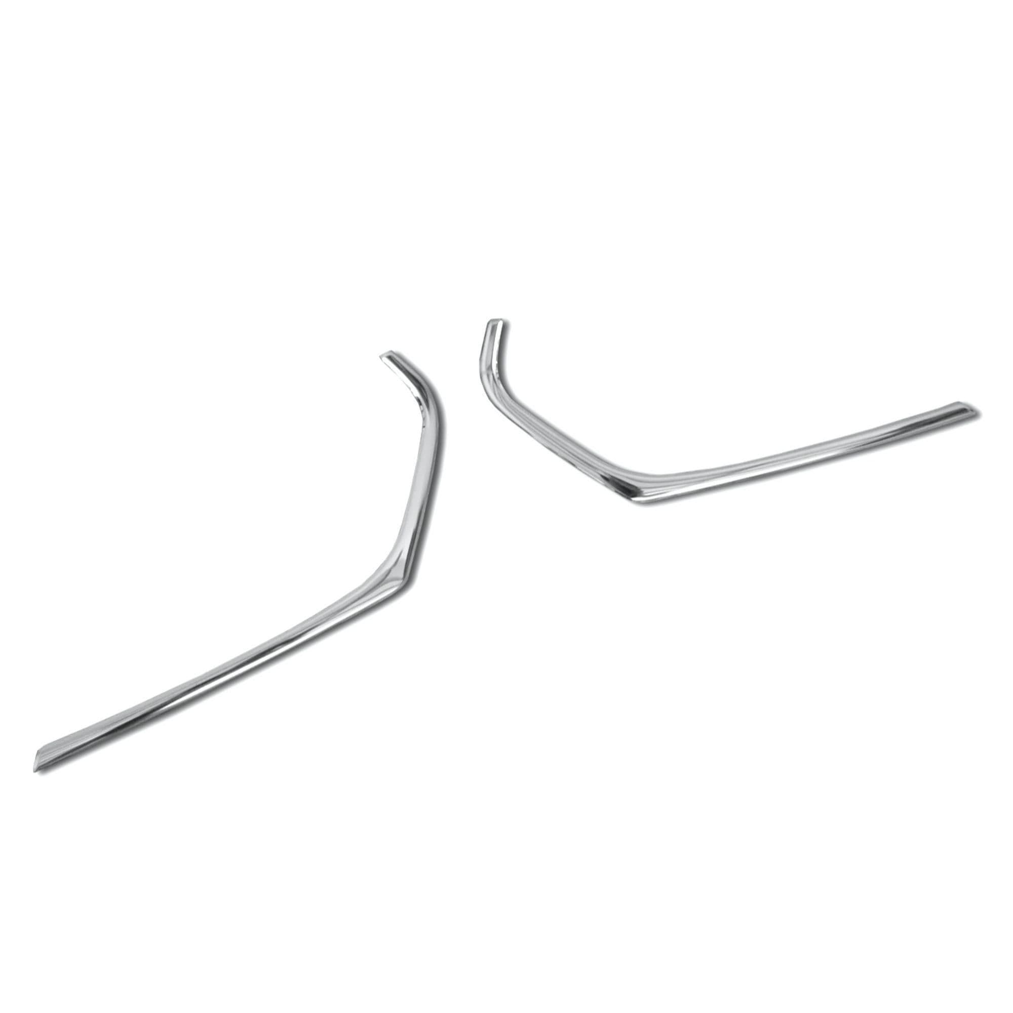 Fog light frames — Chrome, Stainless steel, Polished