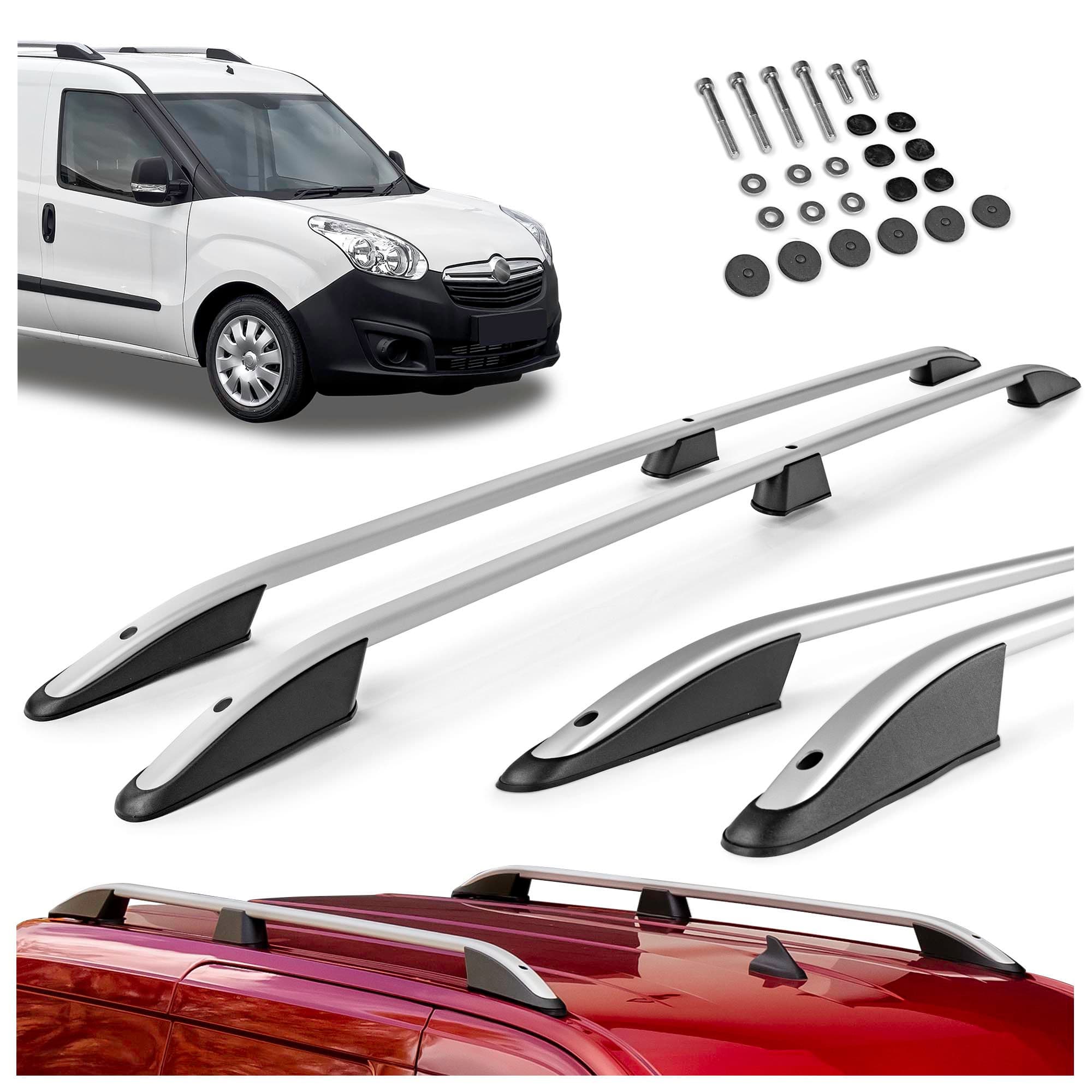 Roof rails Elegance — Silver, Aluminum | Plastic, Matte