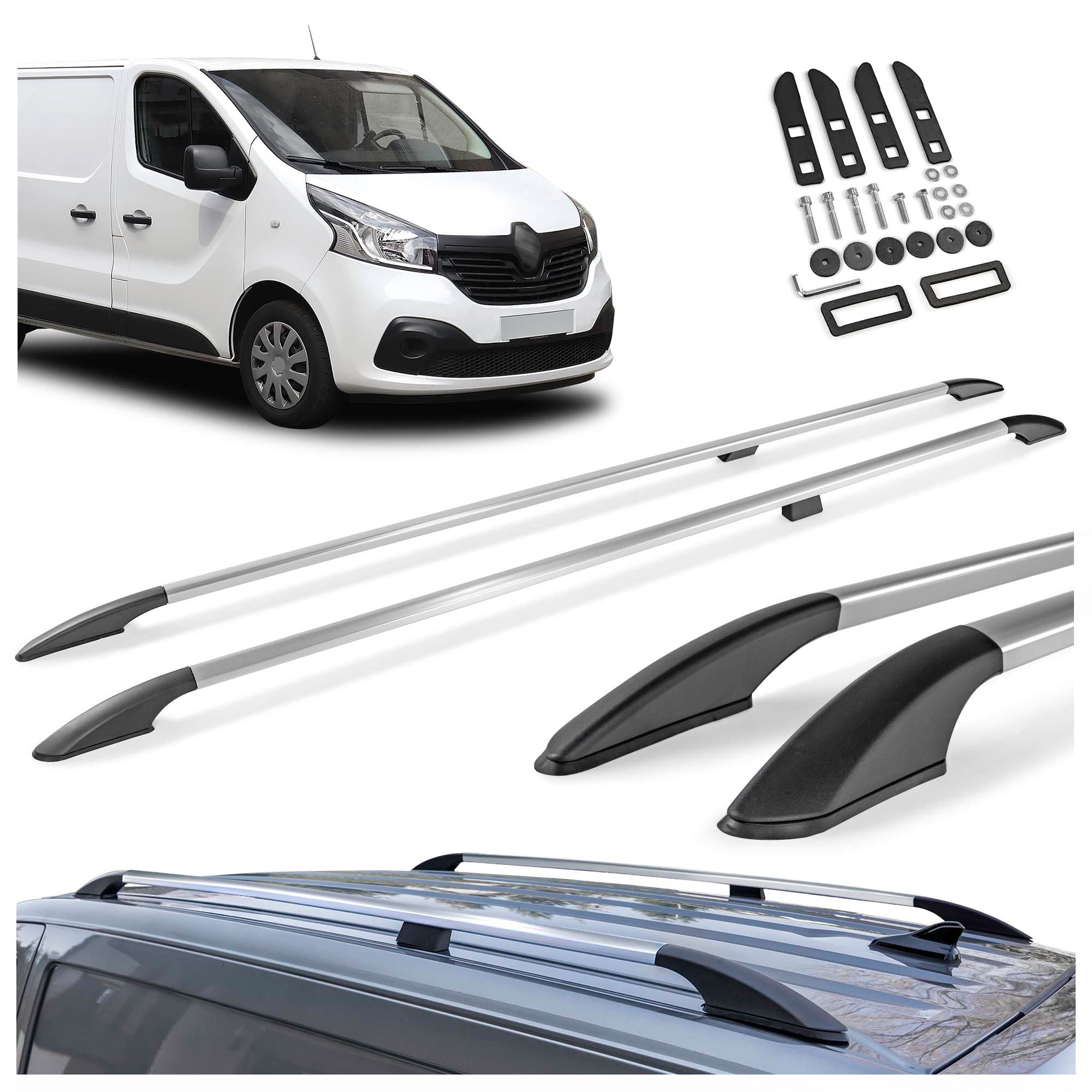 Roof rails Solid — Chrome, Aluminum | Plastic, Polished