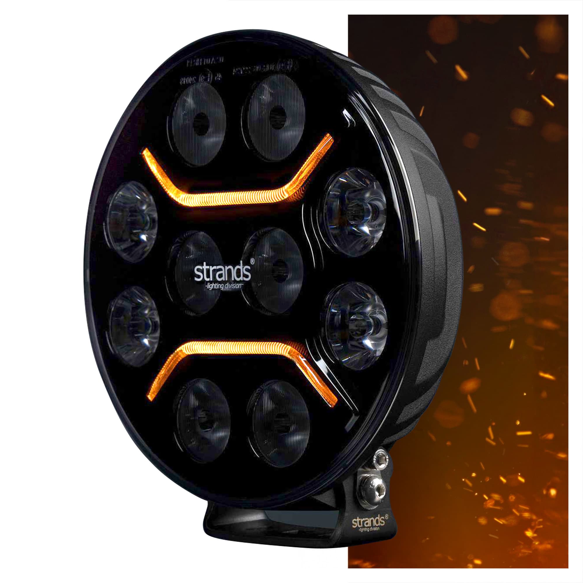 Feu de route/position à LED DARK KNIGHT INTENSE 9"