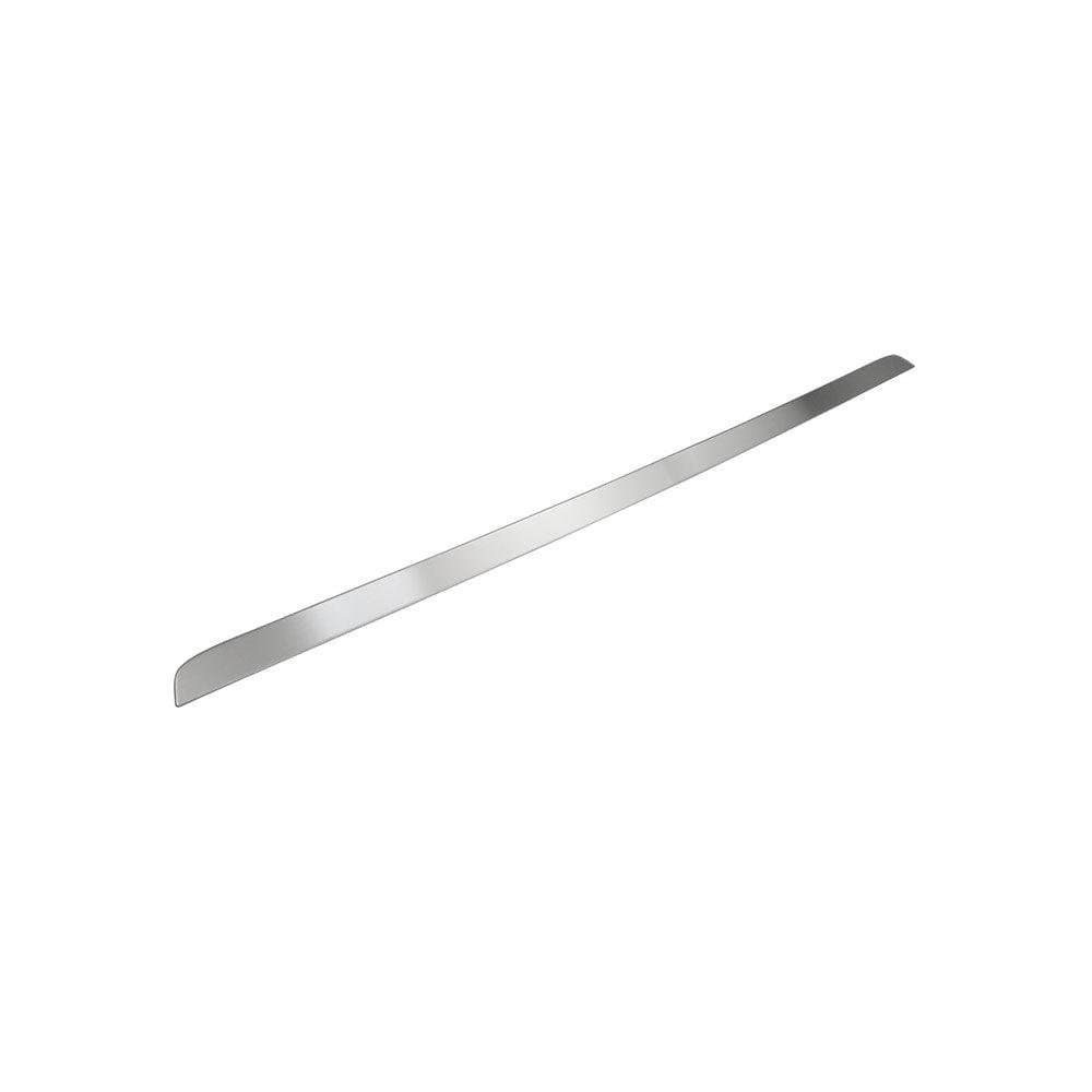 Moulure pour le bord du hayon arrière — Argenté, Acier inoxydable, Brossé