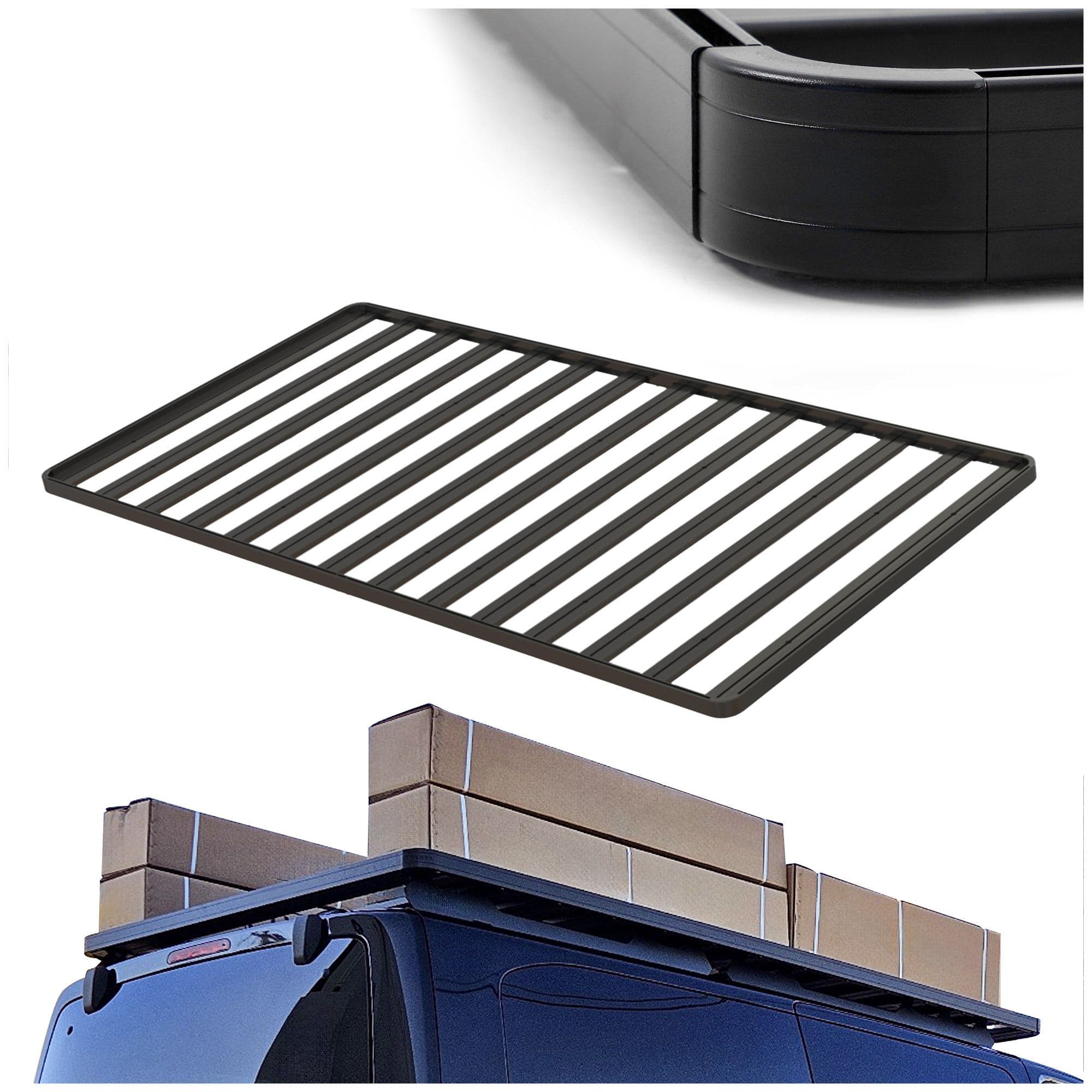 Roof platform T40 — Black, Aluminium | Steel, Powder-coated