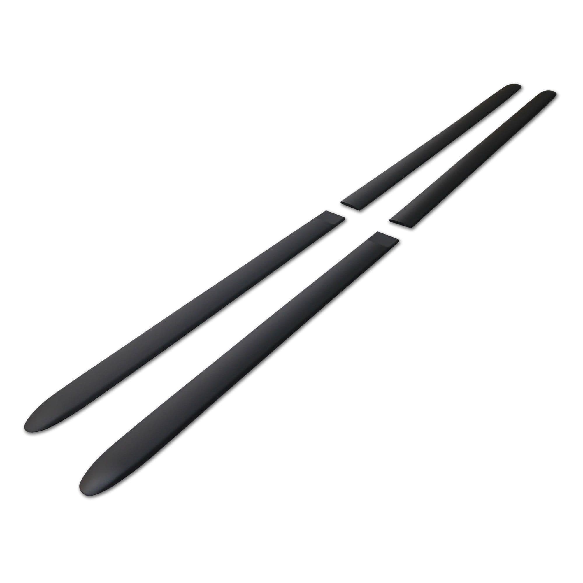 Side door trims — Black, Polyurethane composite PU, Matte