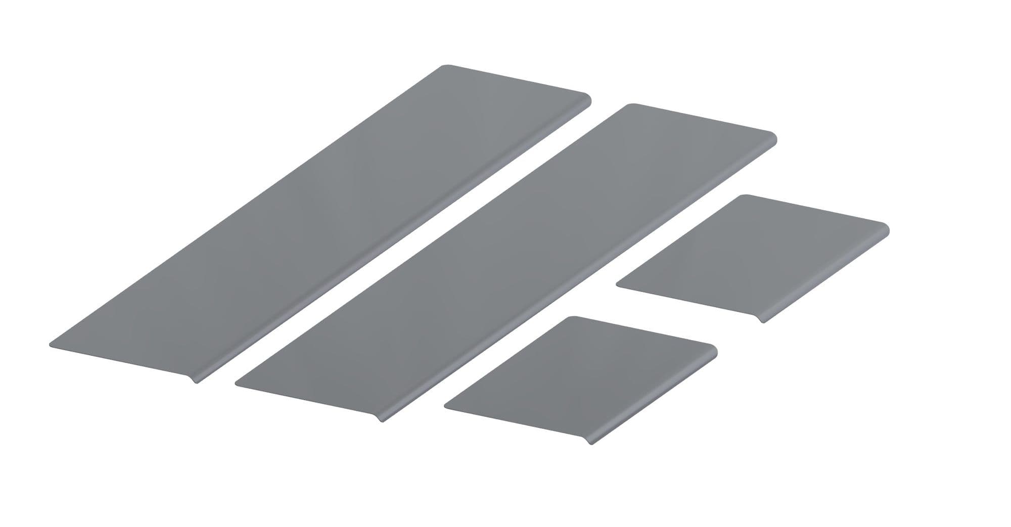 Seuils de porte One Line — Chrome, Acier inoxydable, Poli