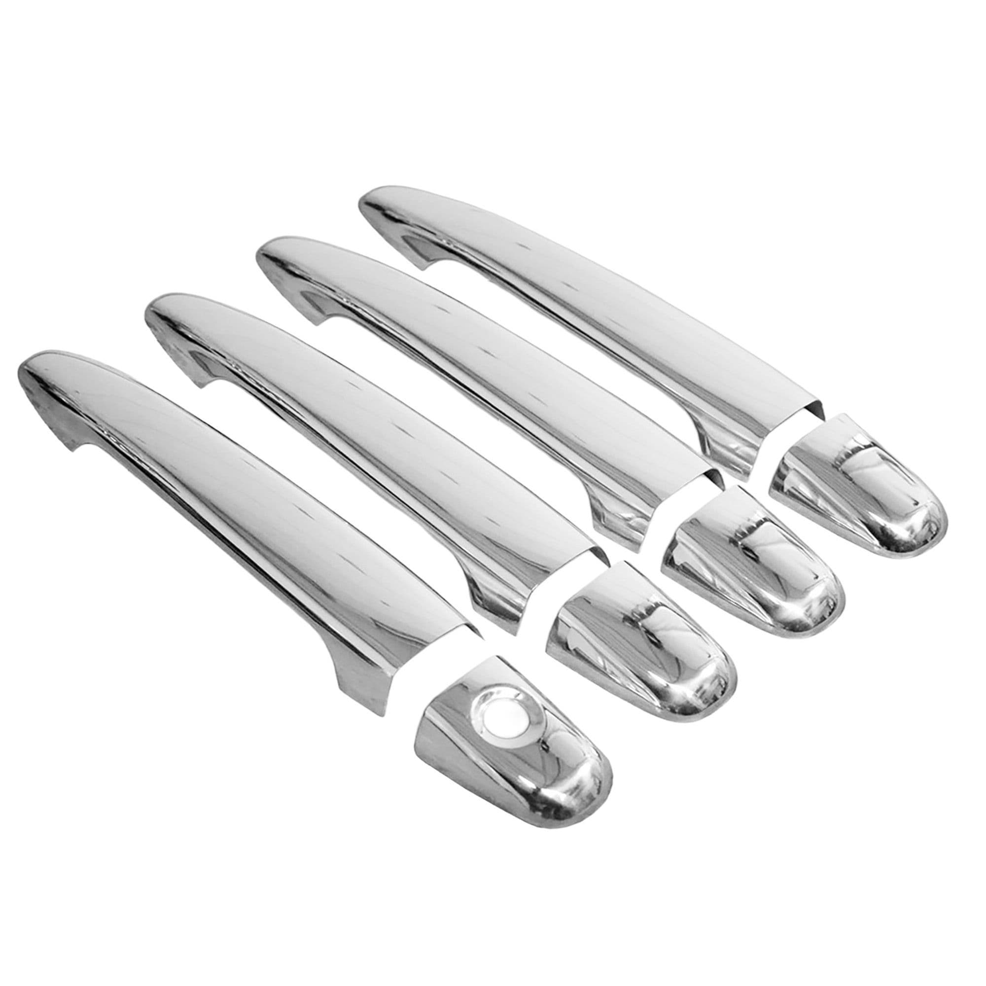 Handle covers — Chrome, Stainless steel, Polished