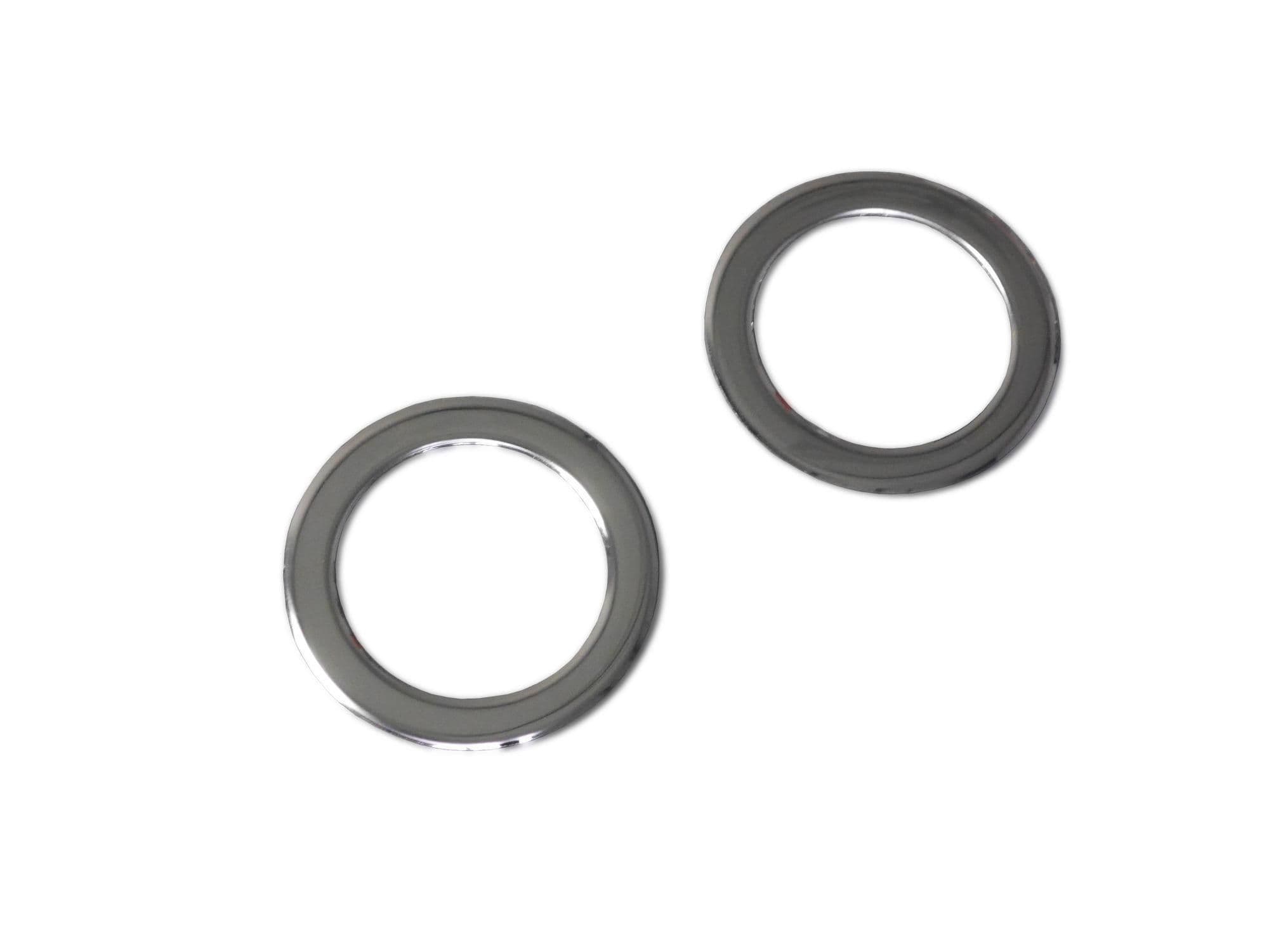 Fog light frames — Chrome, Stainless steel, Polished
