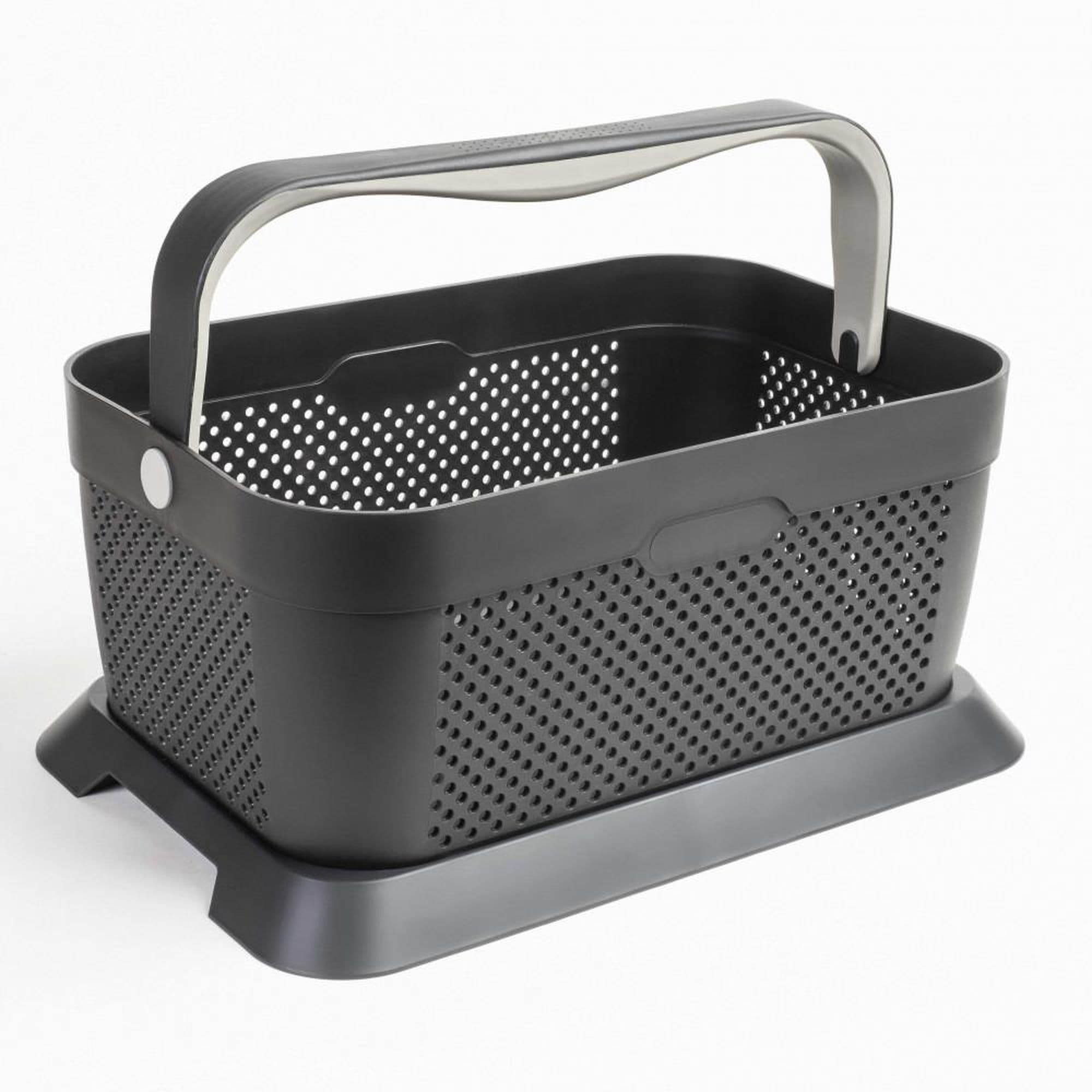 Shopping basket with trunk adapter BASKET — Grey, Plastic