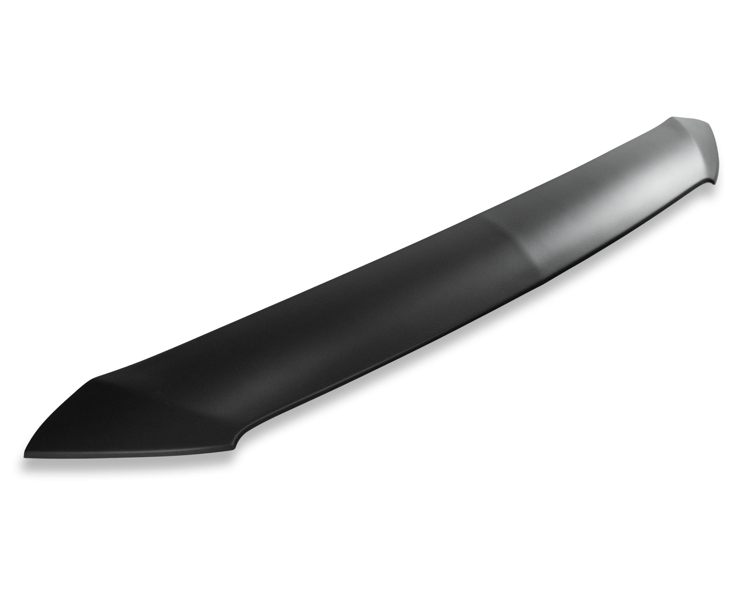 Bonnet guard — Black, ABS plastic, Matte