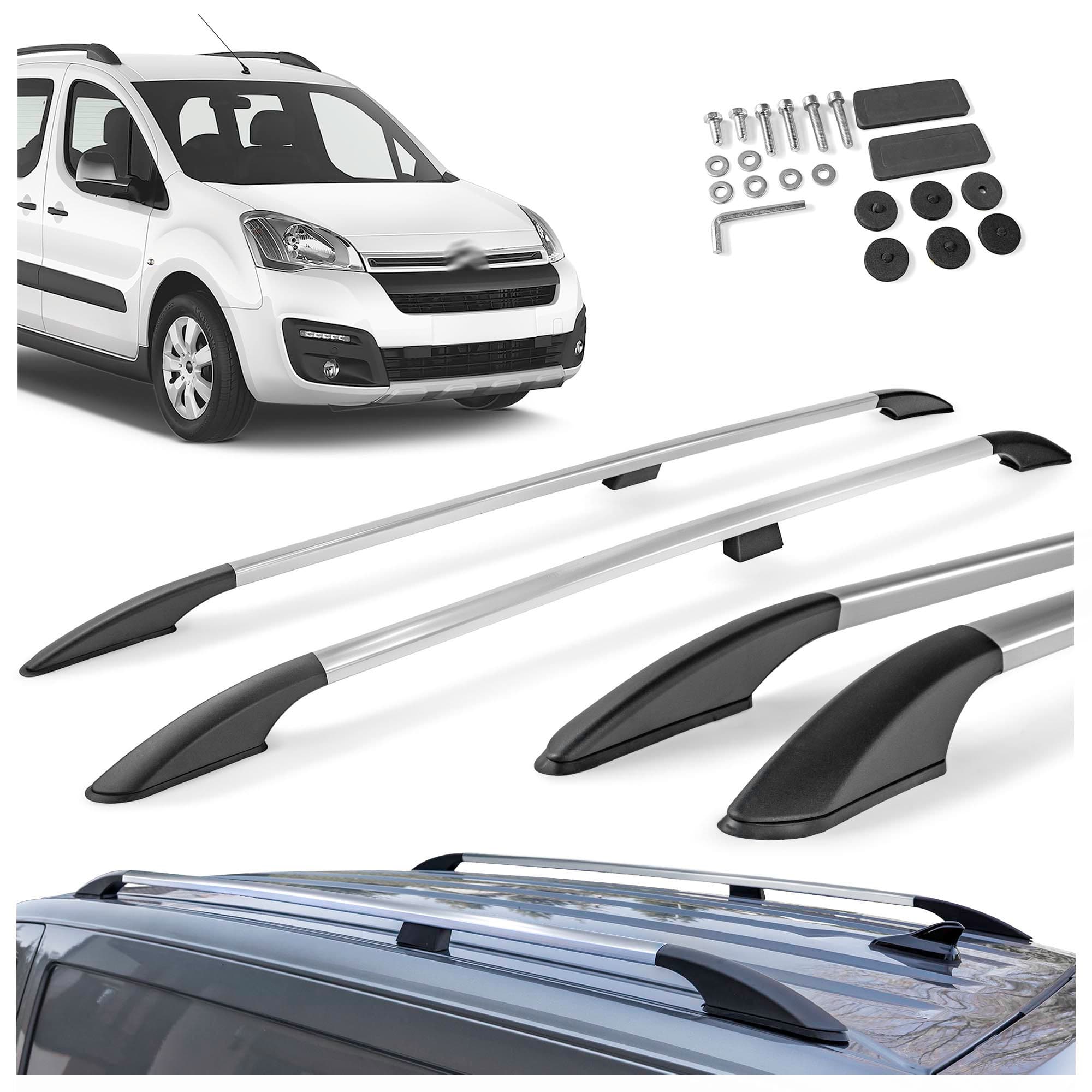 Roof rails Solid — Chrome, Aluminum | Plastic, Polished
