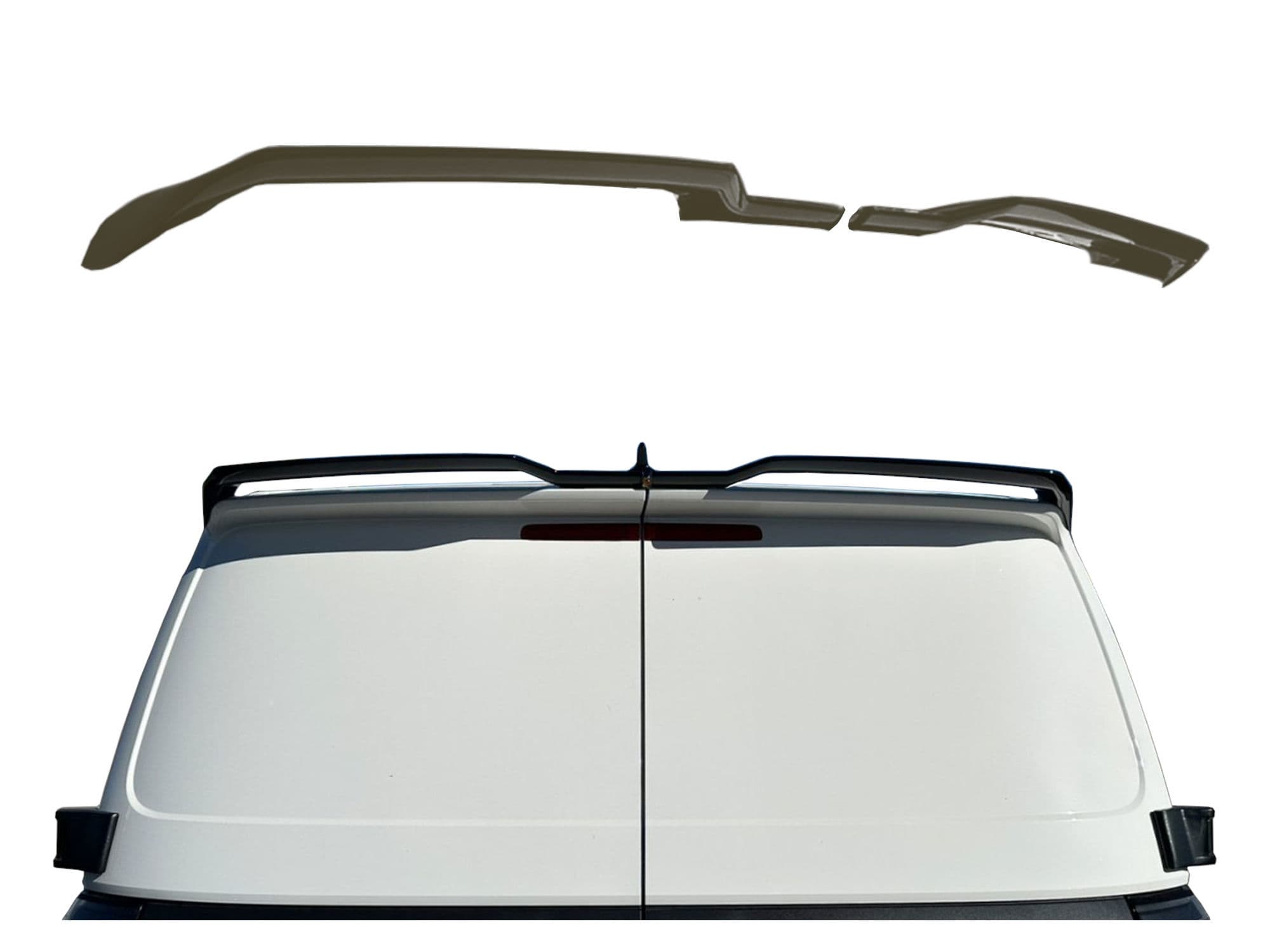 Roof spoiler — Polyurethane, For painting