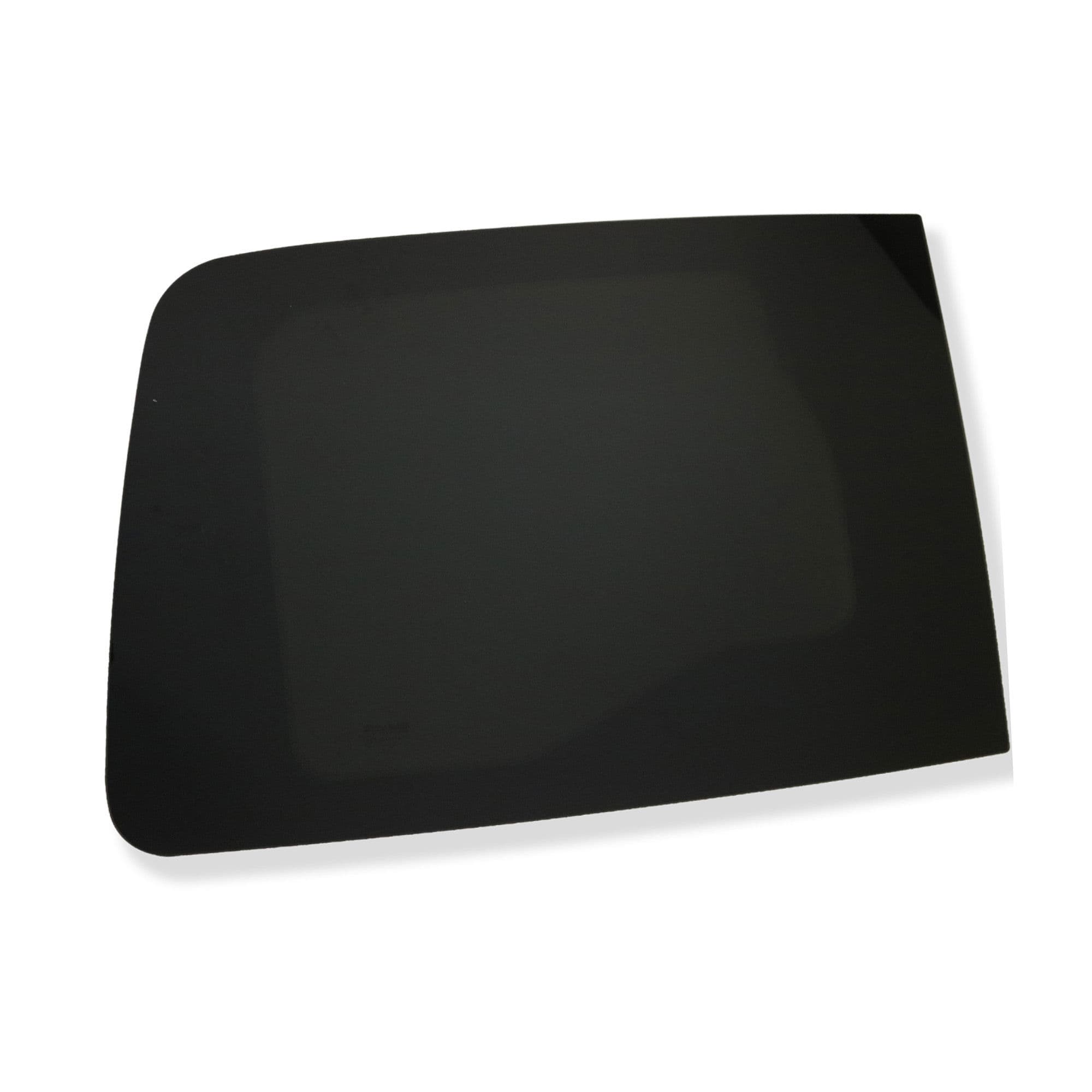 Left fixed window, twin rear doors Galaxy — Semi-transparent tinted, Glass, Polished