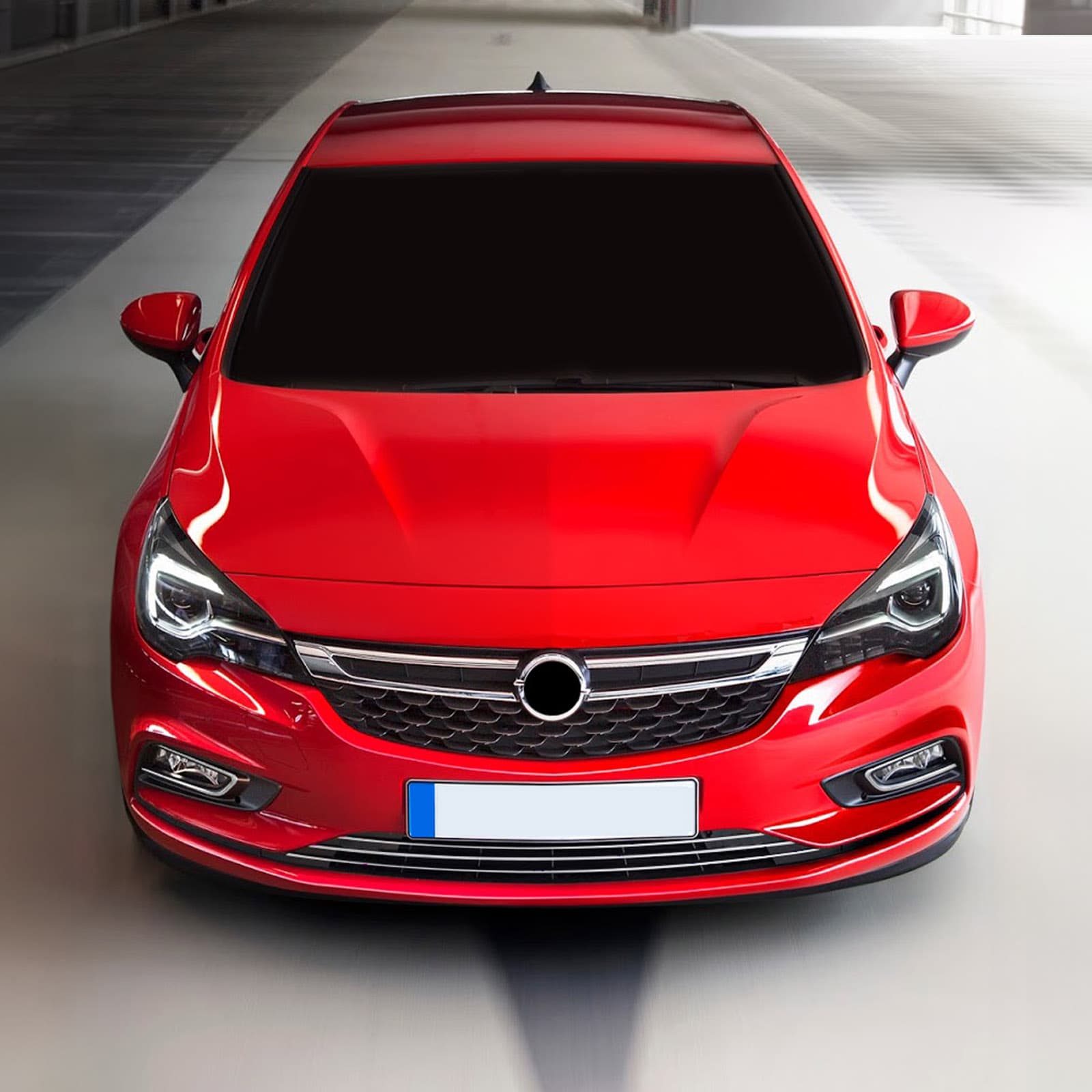 Front bumper grille trims — Chrome, Stainless steel, Polished