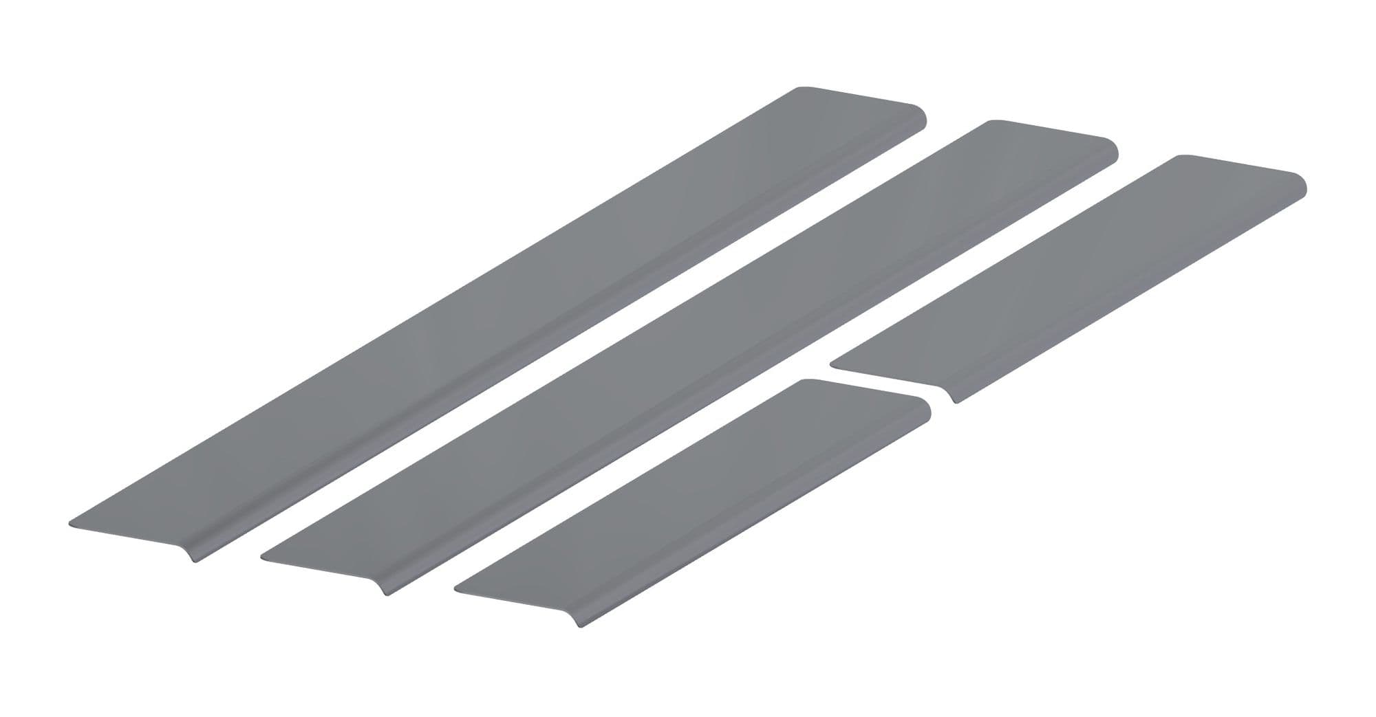 Seuils de porte One Line — Chrome, Acier inoxydable, Poli