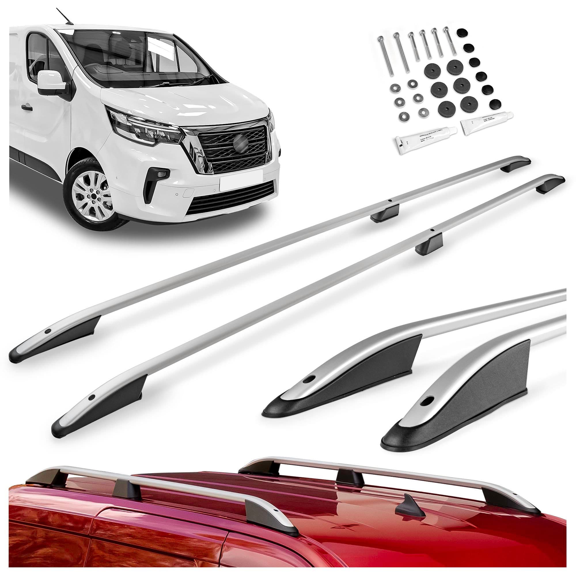 Roof rails Elegance — Silver, Aluminum | Plastic, Matte