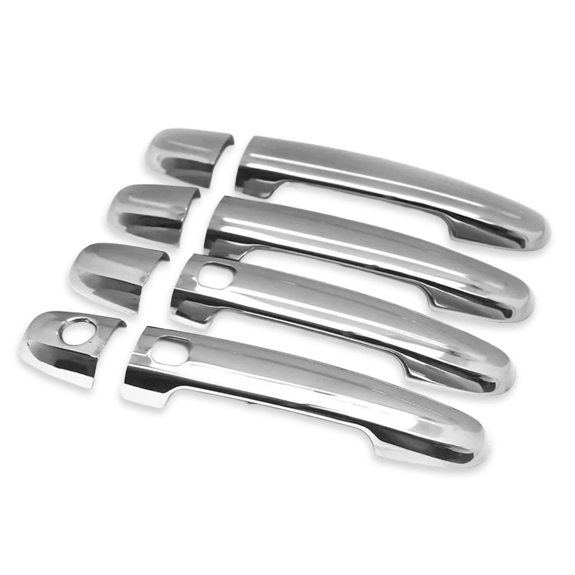 Handle covers — Chrome, Stainless steel, Polished
