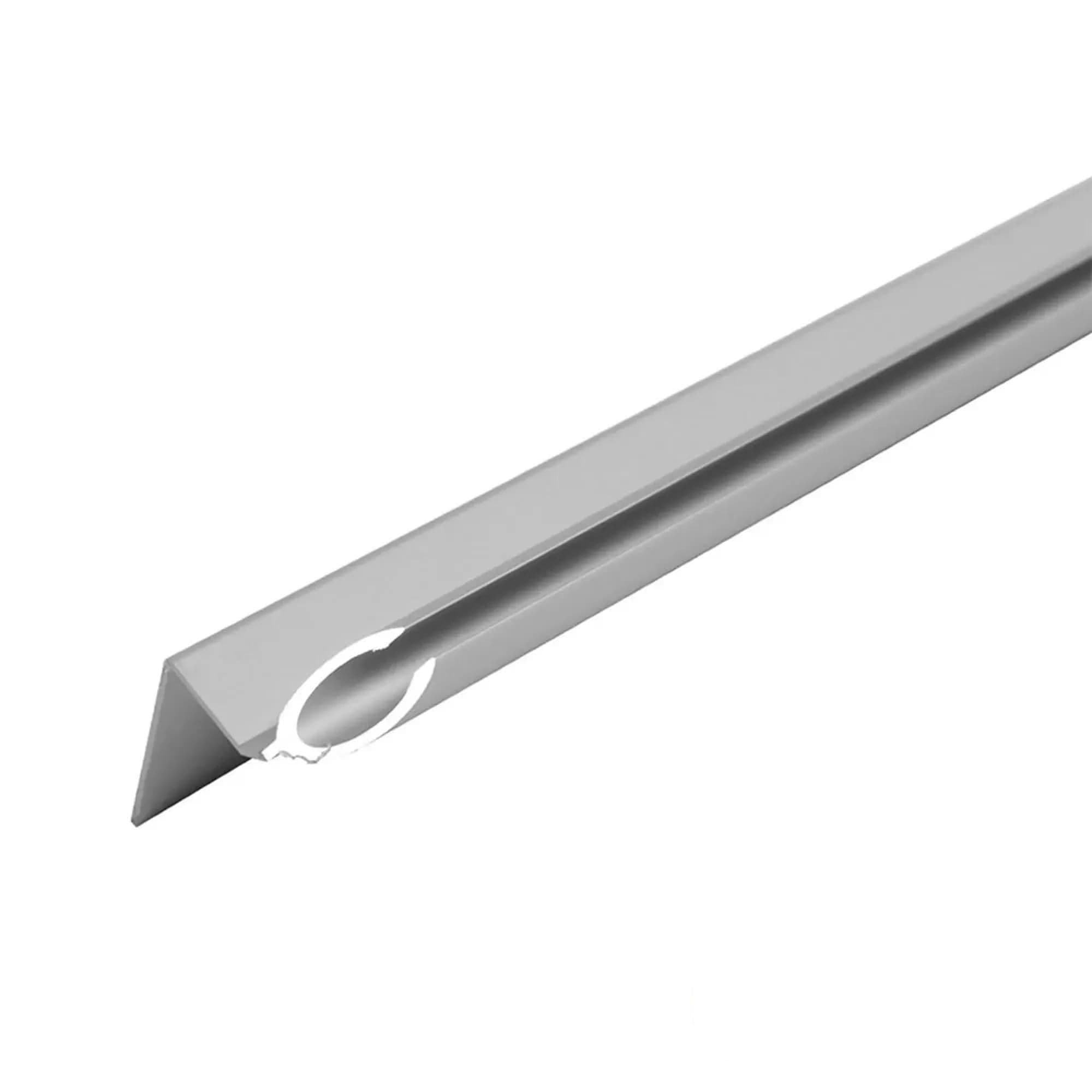 Awning rail — Silver, Aluminum