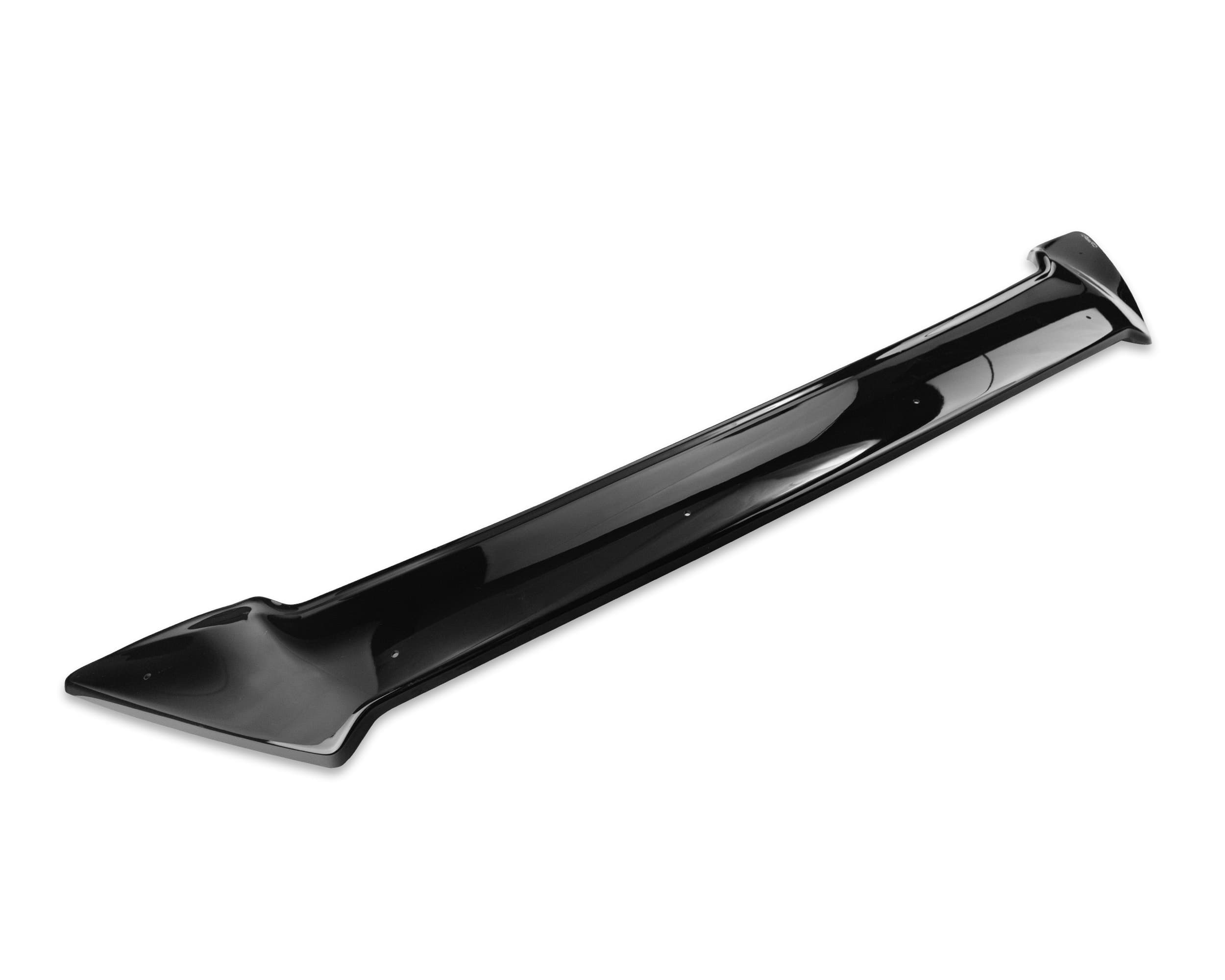 Bonnet guard — Black, ABS plastic, Shiny