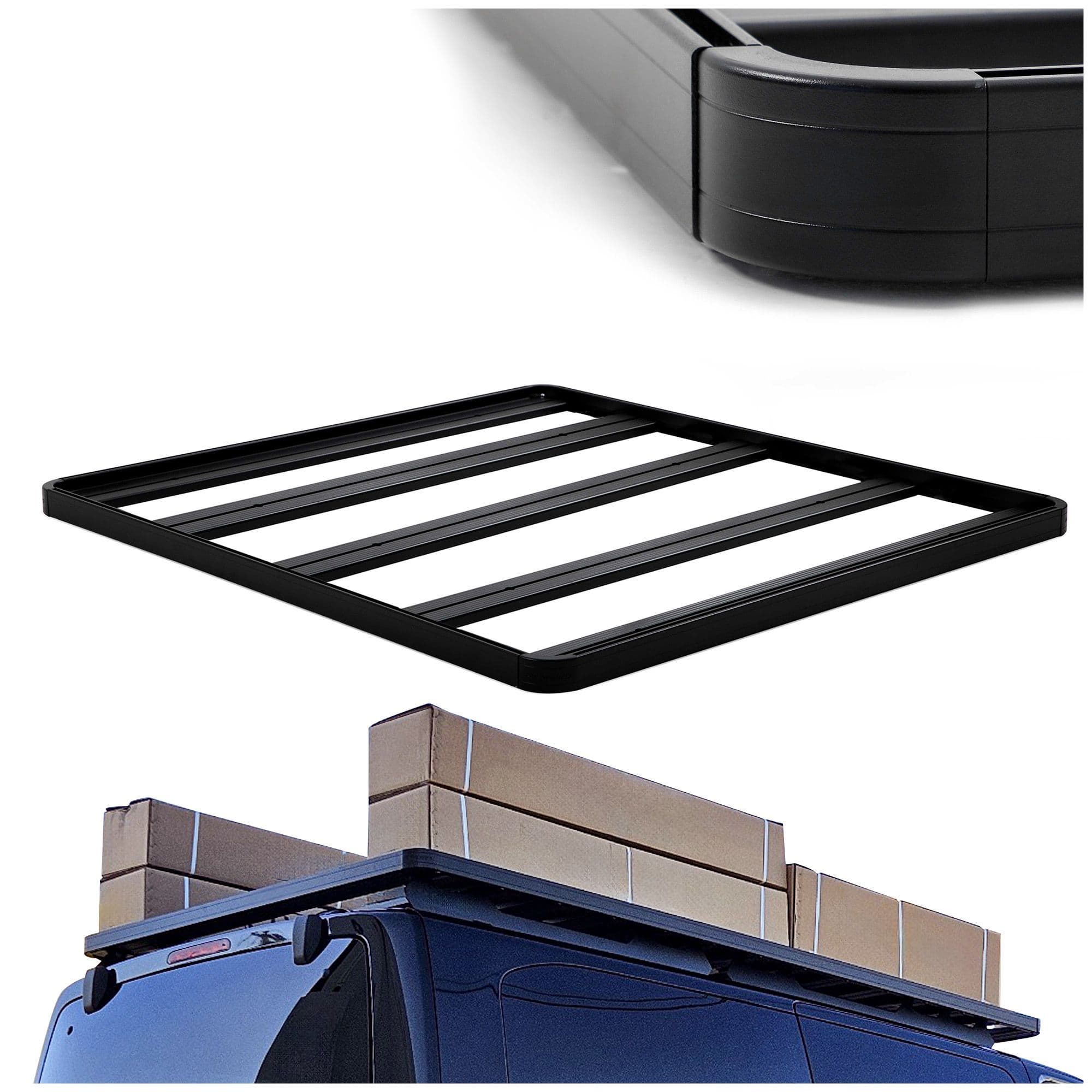 Roof platform T40 — Black, Aluminium | Steel, Powder-coated