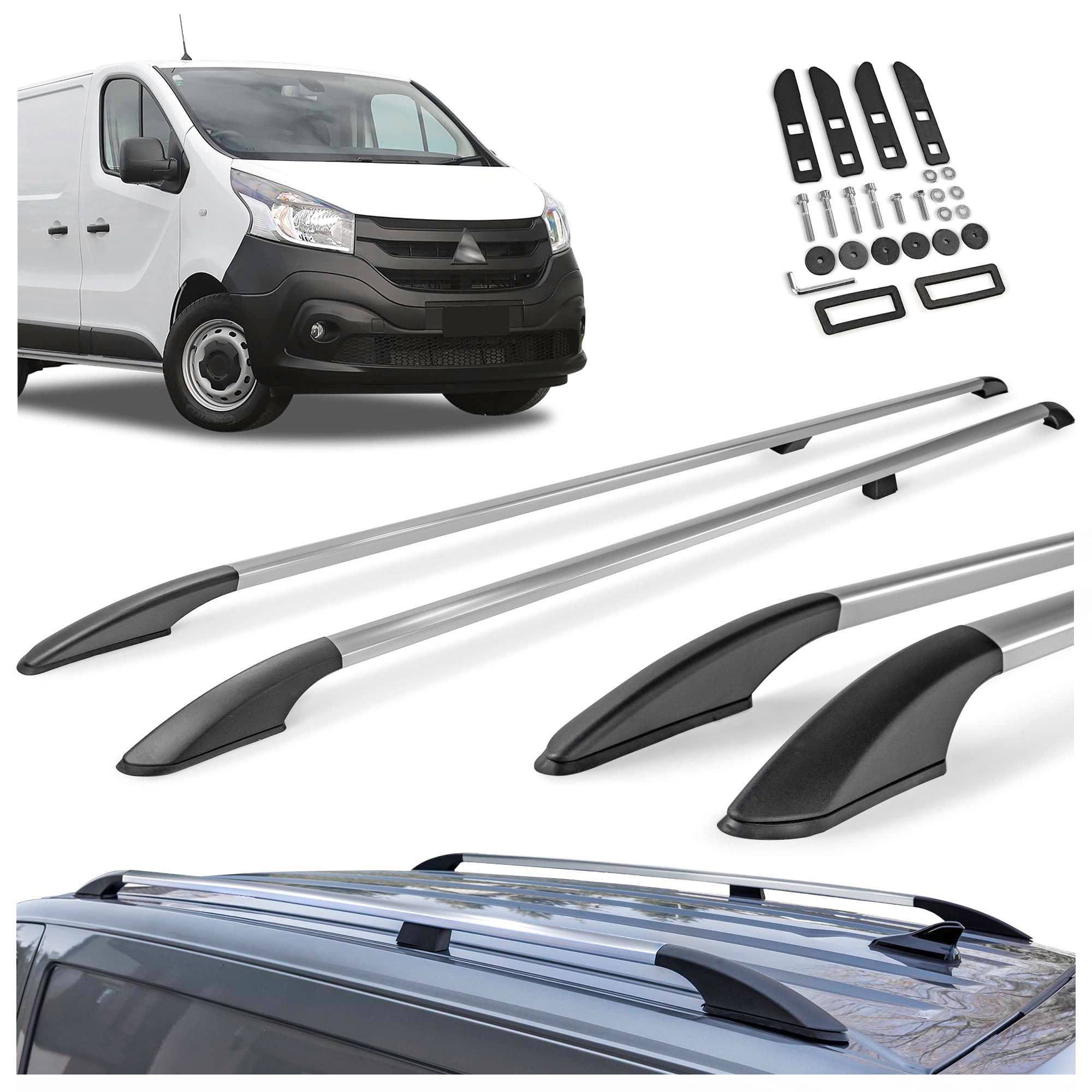 Roof rails Solid — Chrome, Aluminum | Plastic, Polished