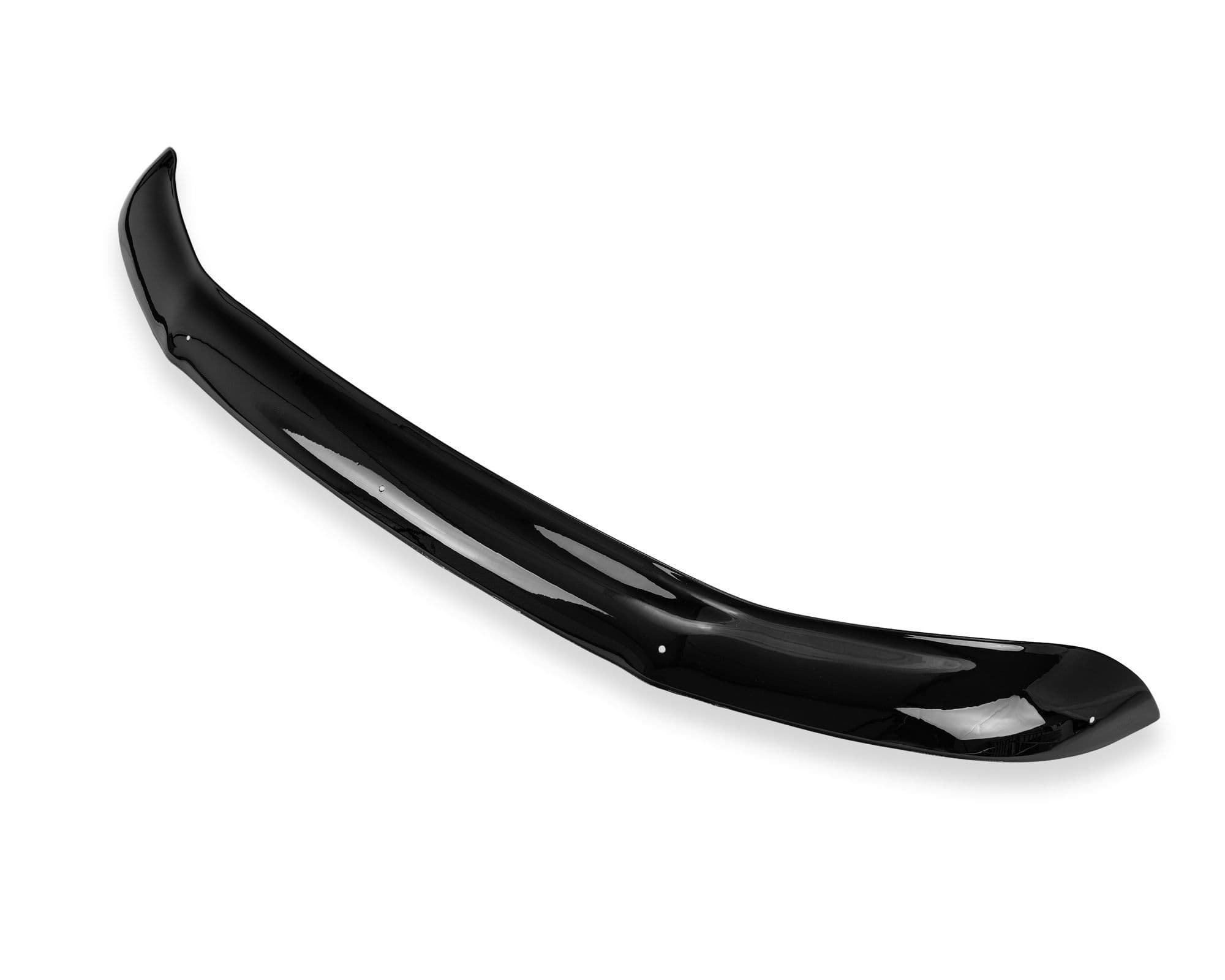 Bonnet guard — Black, ABS plastic, Shiny