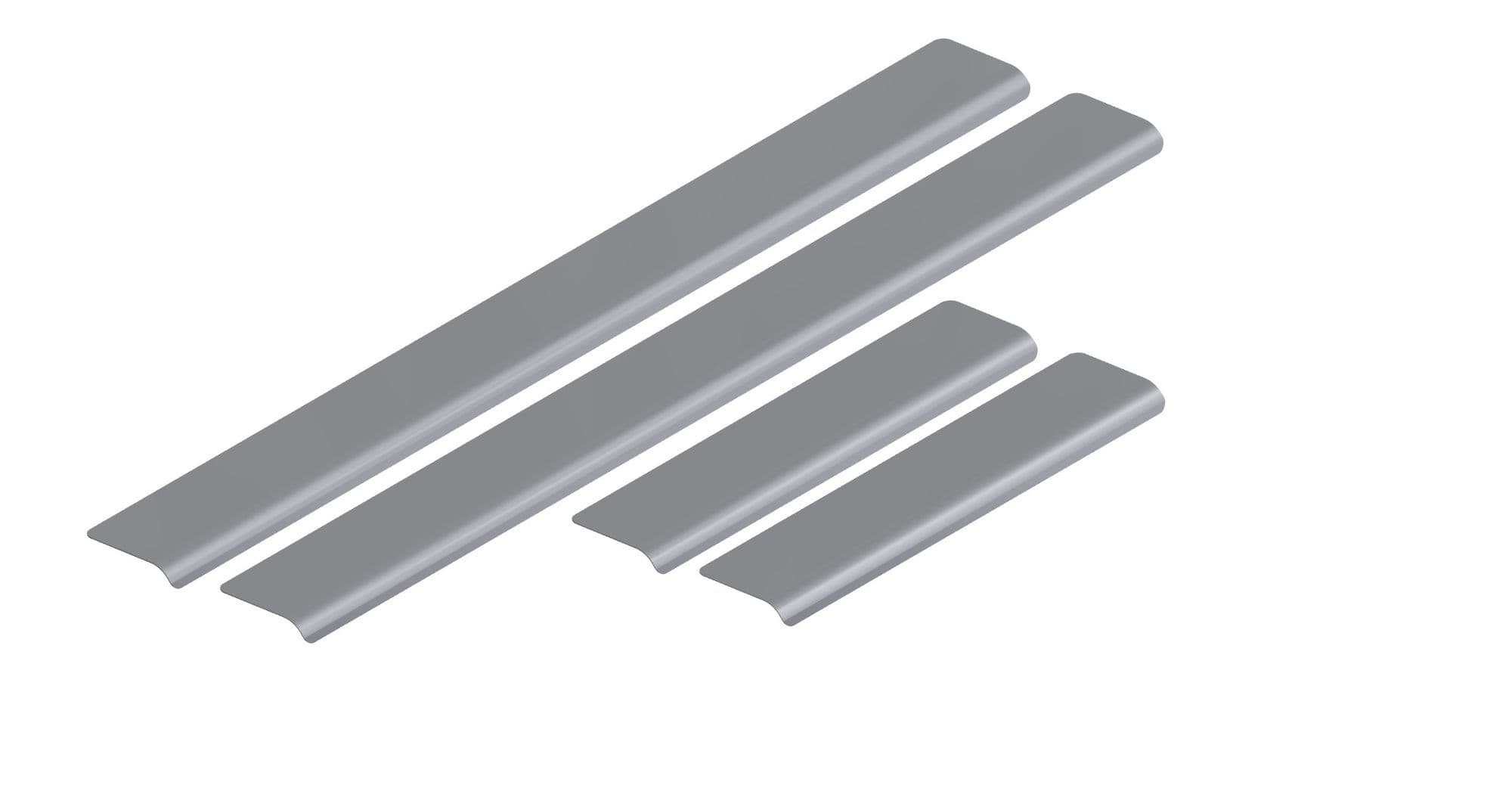 Sill trims One Line — Chrome, Stainless steel, Polished