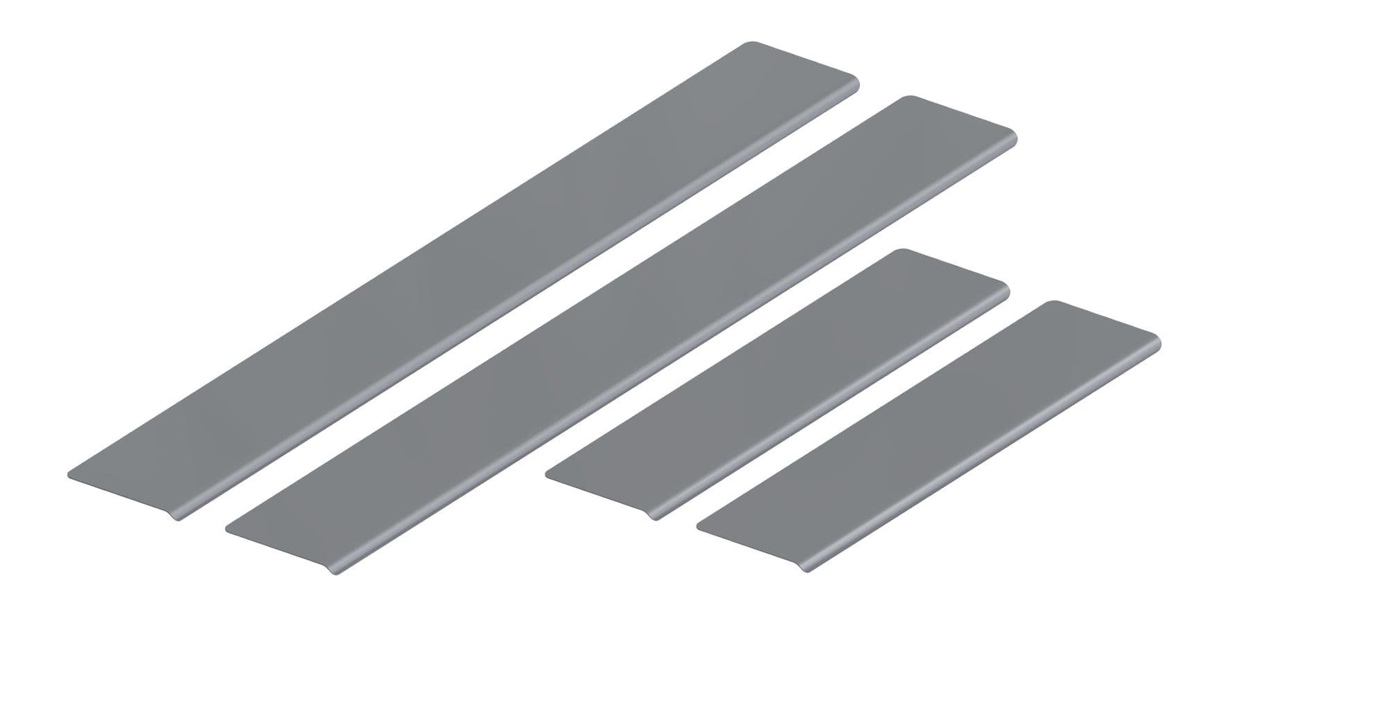 Sill trims One Line — Chrome, Stainless steel, Polished