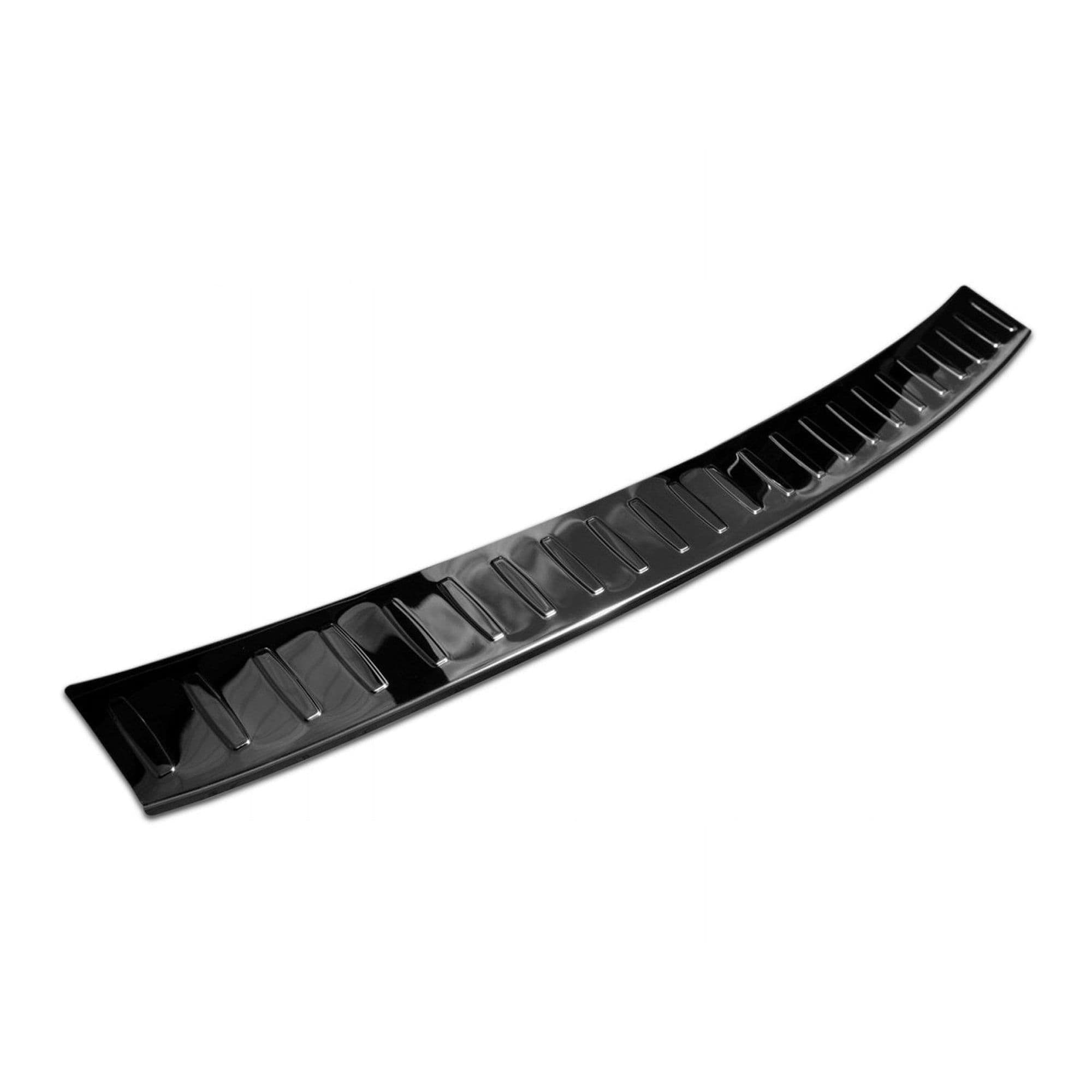 Rear bumper trim — Black chrome, Stainless steel, Polished