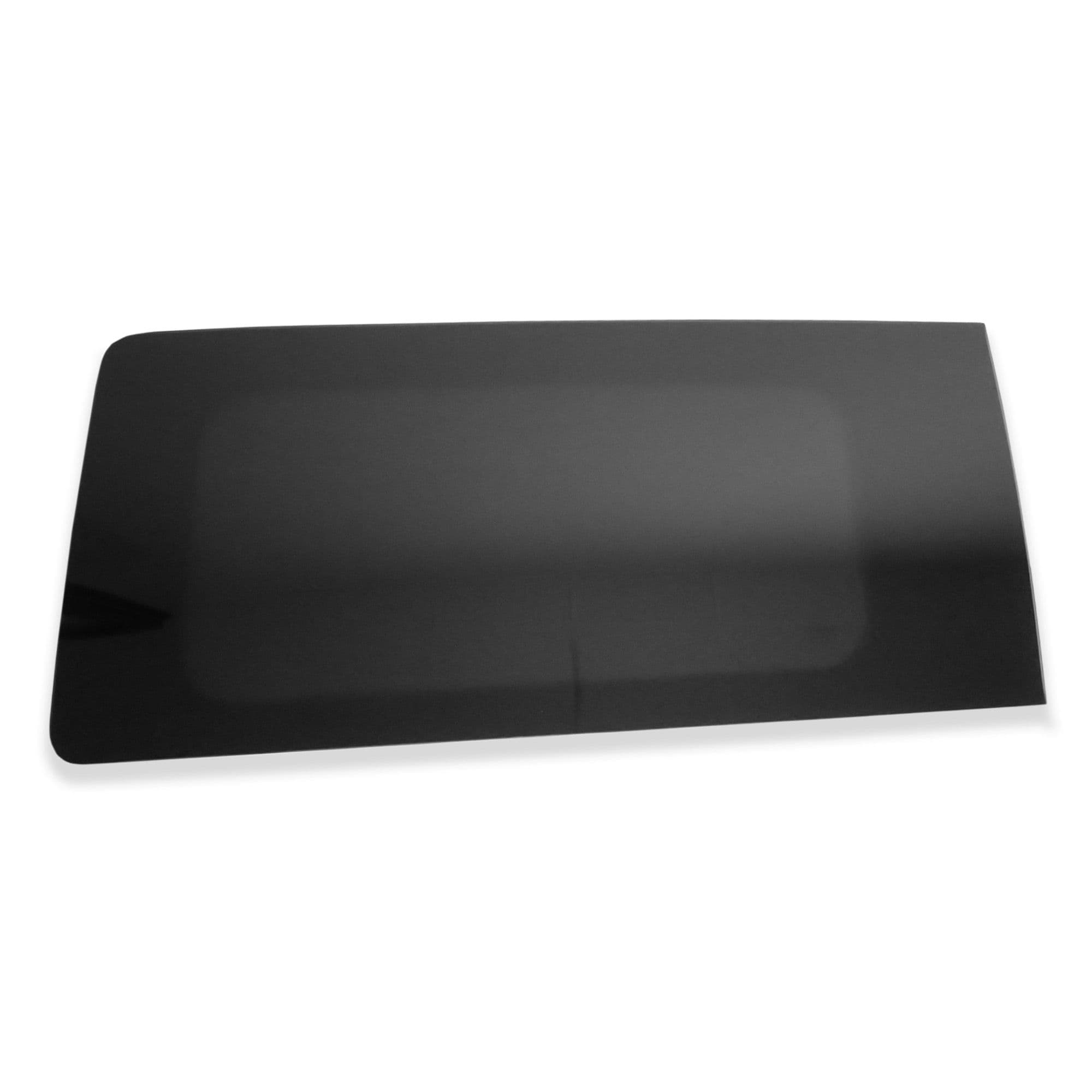 Sliding door left fixed side window Galaxy — Semi-transparent tinted, Glass, Polished