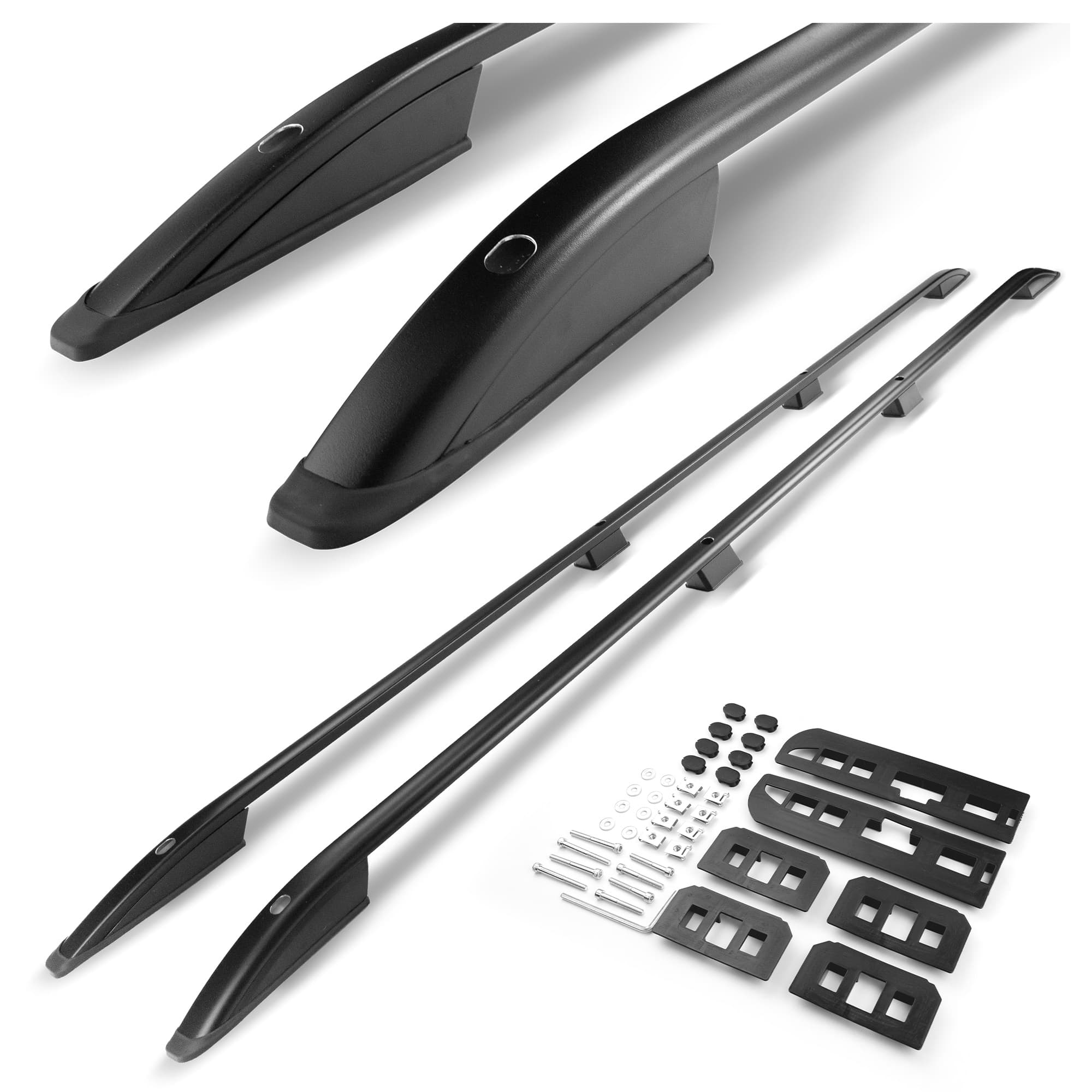 Roof rails SKYPORT — Black, Aluminum | Plastic, Painted
