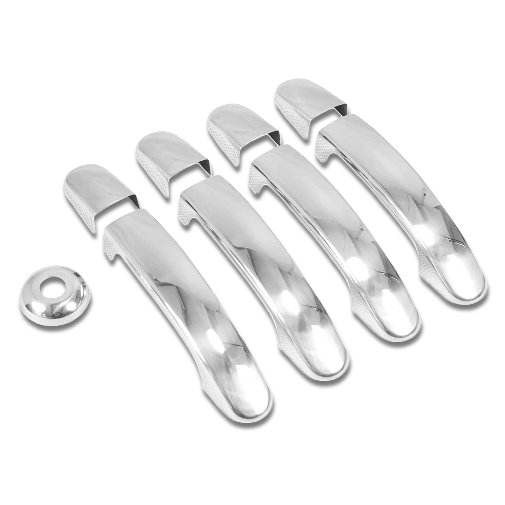 Handle covers — Chrome, Stainless steel, Polished
