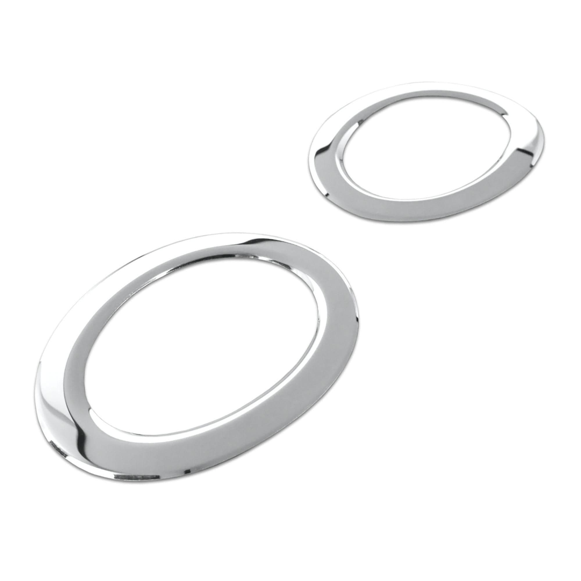 Fog light frames — Chrome, Stainless steel, Polished