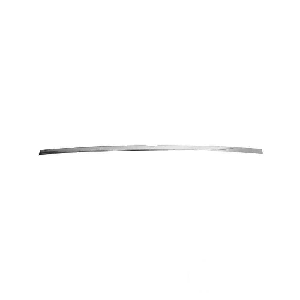 Moulure de hayon arrière au-dessus de la plaque d'immatriculation — Chrome, Acier inoxydable, Poli