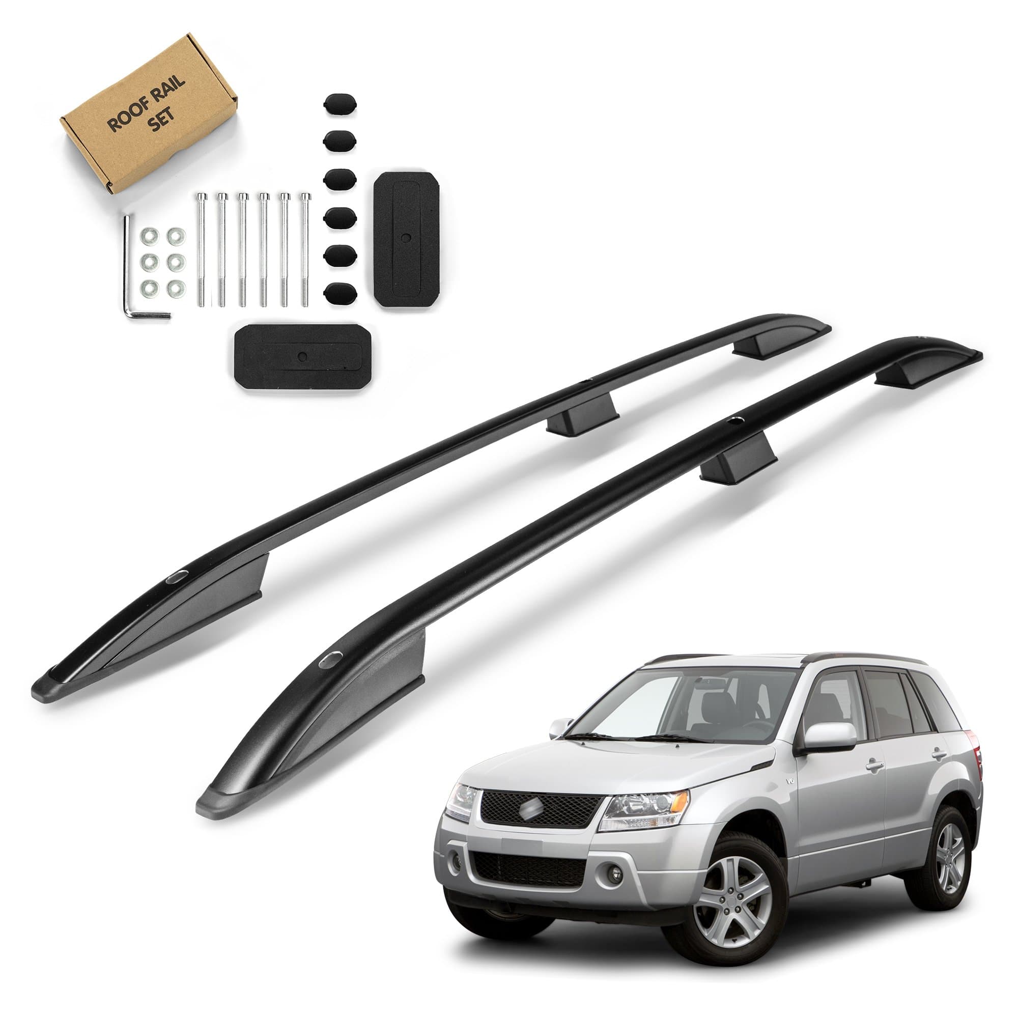 Roof rails SKYPORT — Black, Aluminum | Plastic, Painted