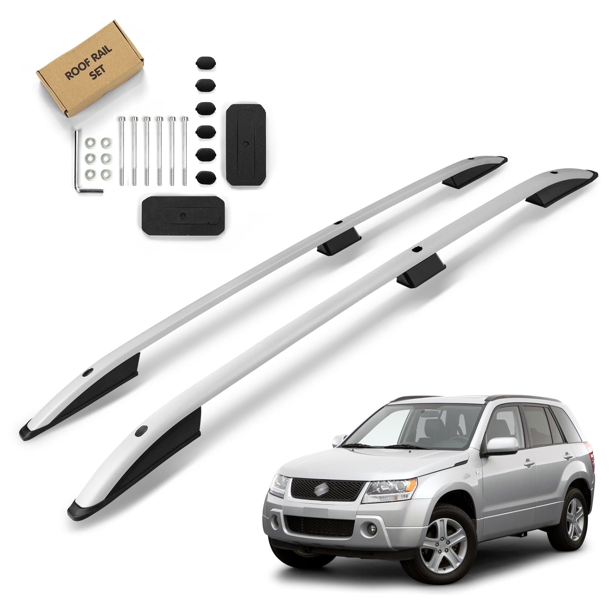 Roof rails SKYPORT — Silver, Aluminum | Plastic, Matte